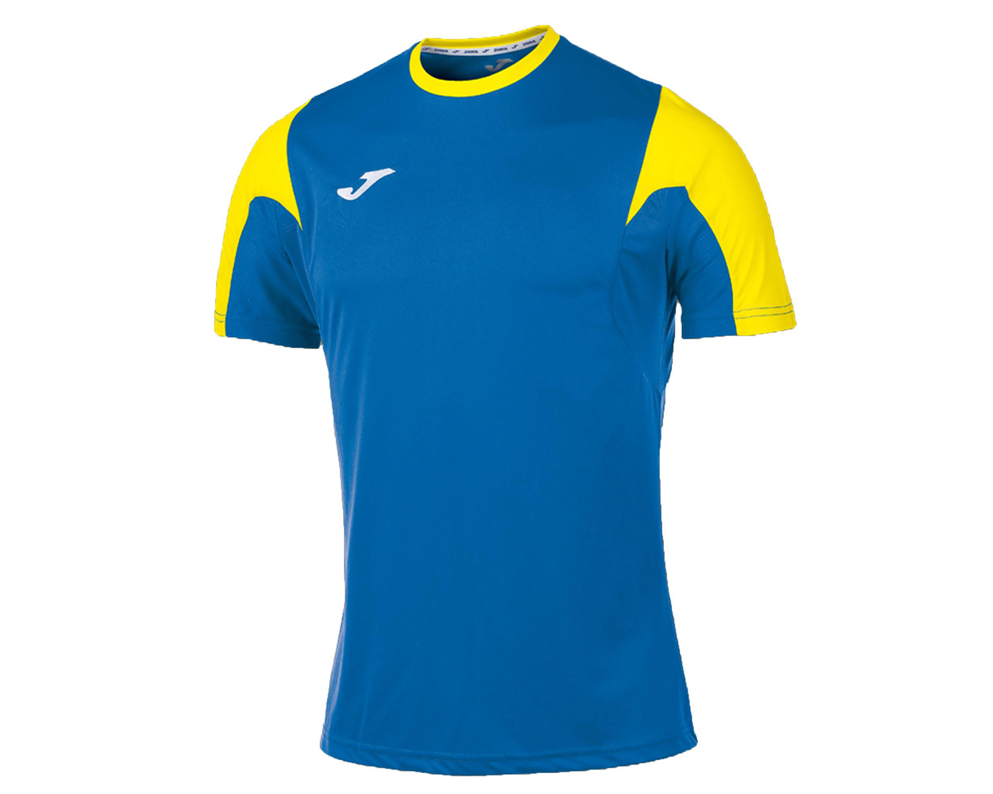 Joma Tshirt Estadio Royal-Yellow S/S Kadın Koşu Tişörtü 100146,709 Mavi