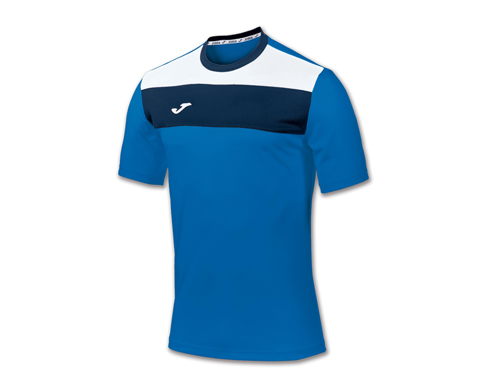 Joma T-Shirt Crew Royal Erkek Futbol Tişörtü 100224,7 Mavi