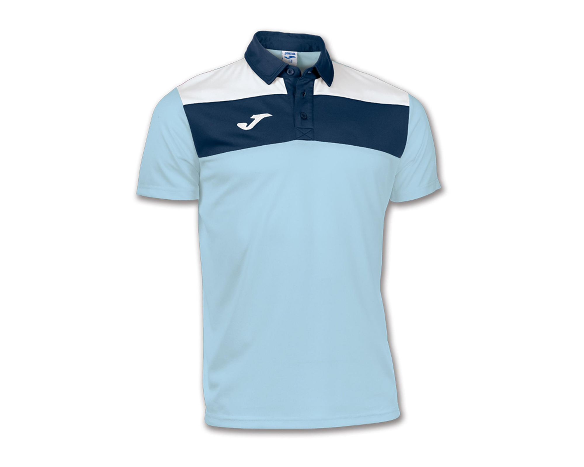 Joma Polo Crew Sky Blue Erkek Futbol Polo Tişörtü 100246,35 Mavi