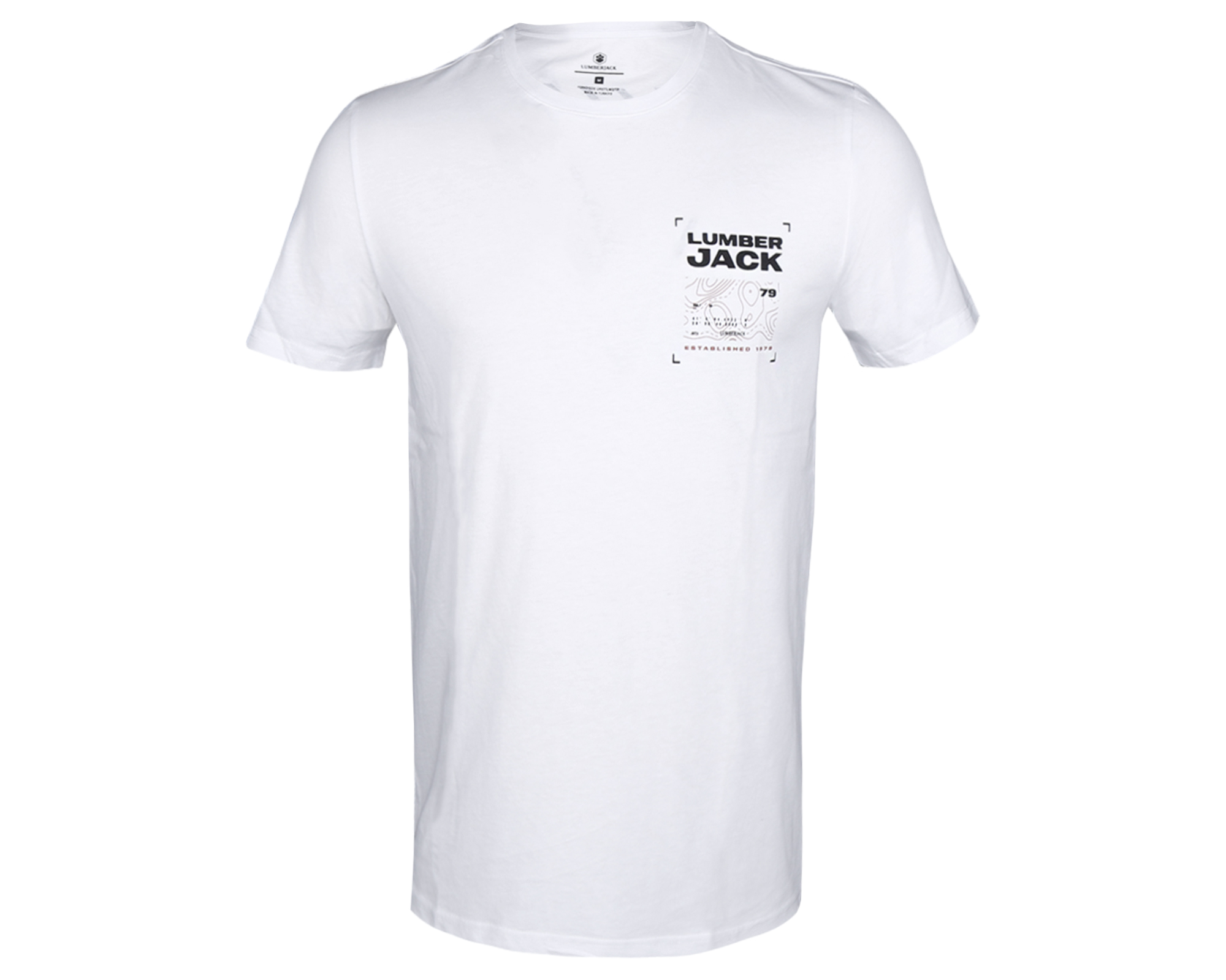 Lumberjack M Cg536 Pulsar T Shirt Beyaz Erkek Günlük Tişört 101184269 Beyaz