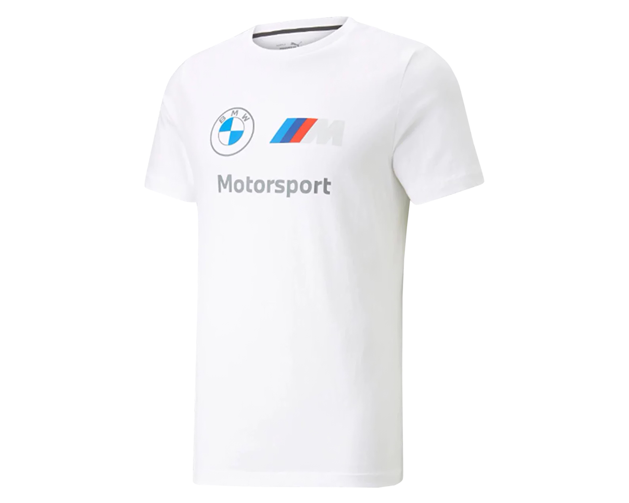 Puma Bmw Mms Ess Logo Tee Erkek Günlük Tişört 53814802 Beyaz