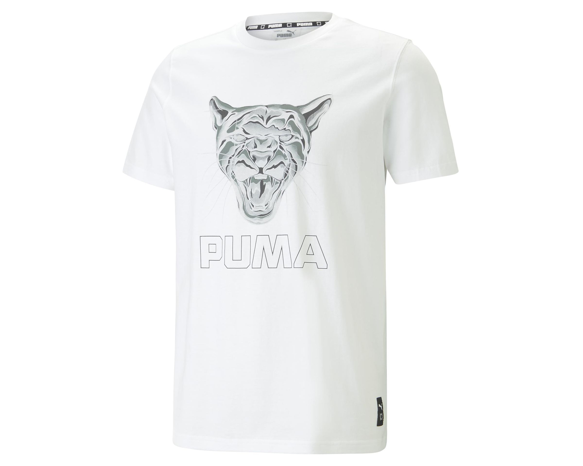 Puma Clear Out Tee Erkek Günlük Tişört 53857801 Beyaz