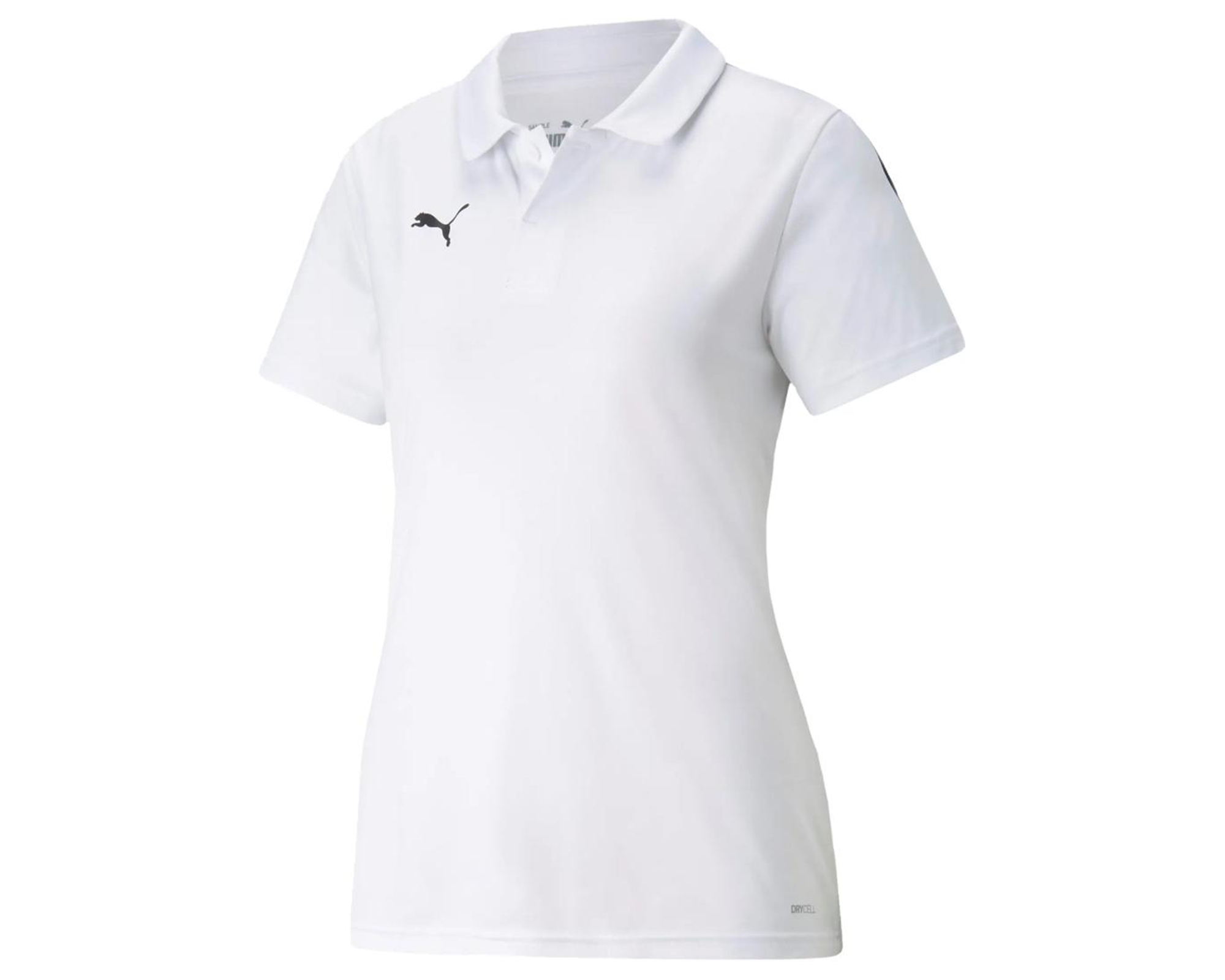 Puma Teamliga Sideline Polo W Kadın Futbol Polo Yaka Tişört 65740804 Beyaz