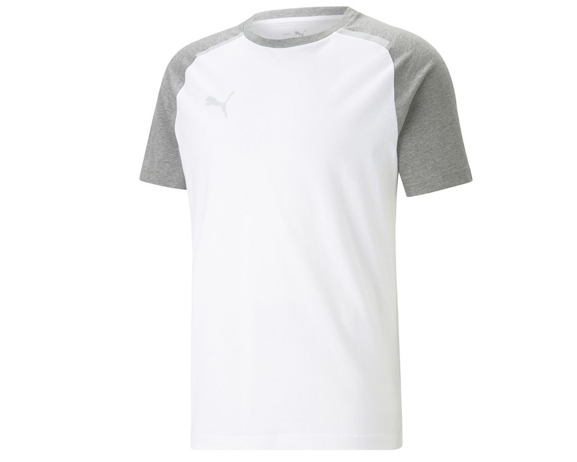Puma Teamcup Casuals Tee Erkek Futbol Tişörtü 65799204 Beyaz