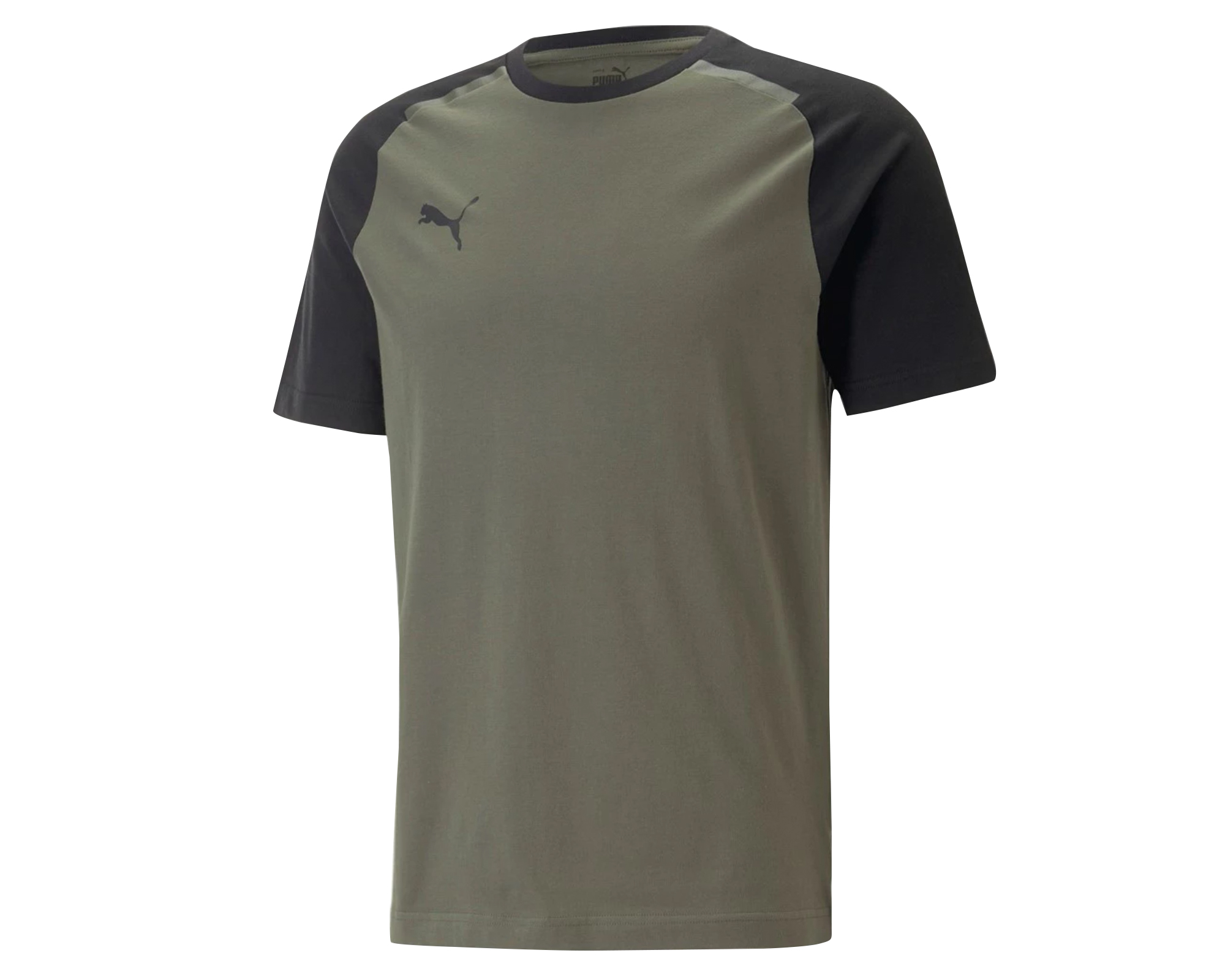 Puma Teamcup Casuals Tee Erkek Futbol Tişörtü 65799235 Yeşil