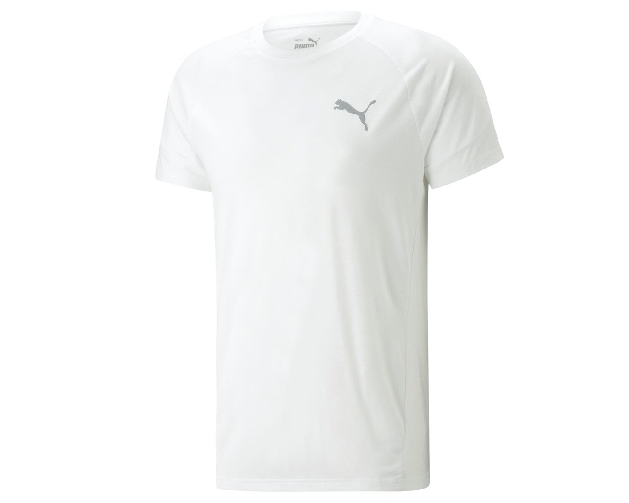 Puma Evostripe Tee Erkek Günlük Tişört 67331102 Beyaz