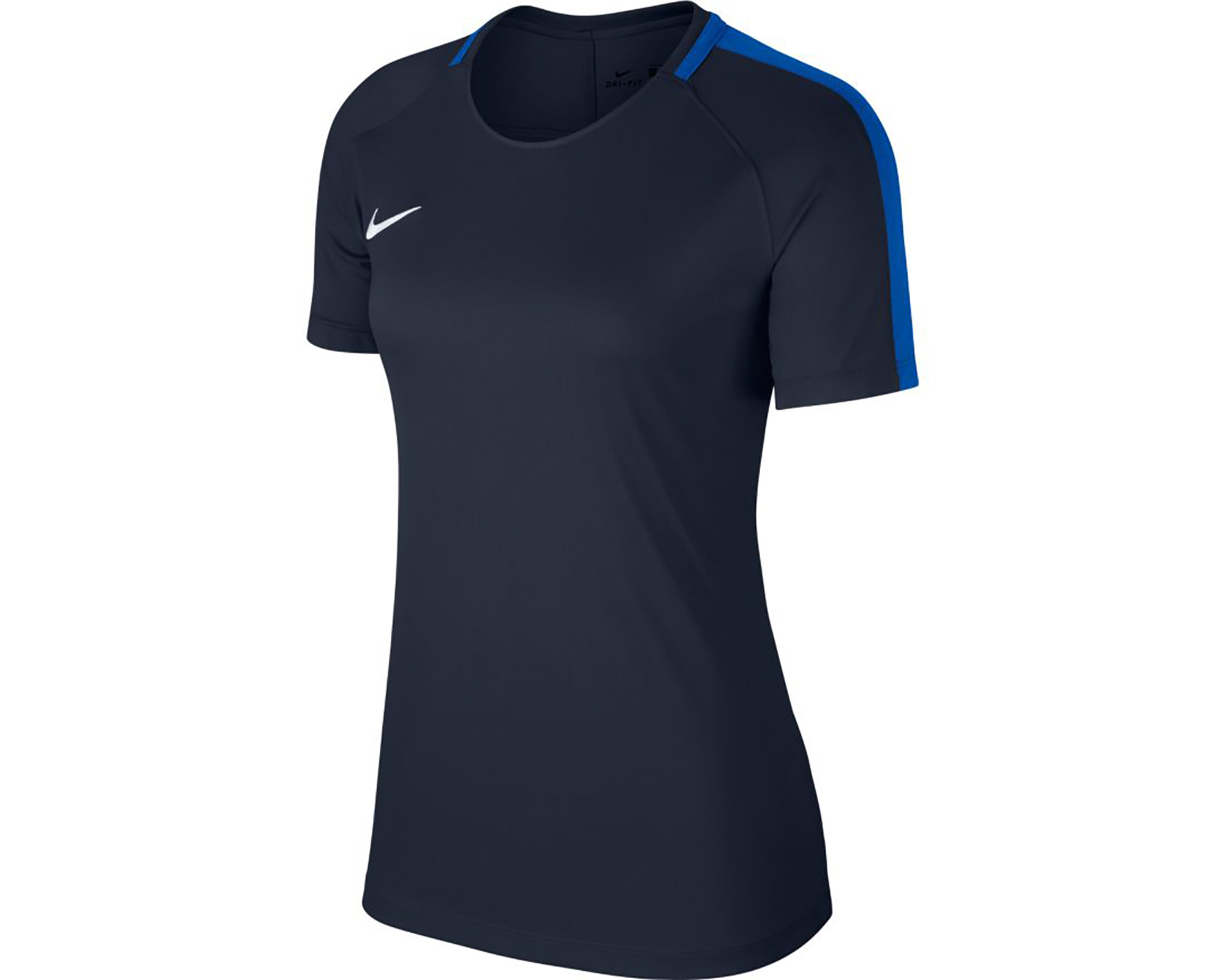 Nike W Nk Dry Acdmy18 Ss Kadın Futbol Tişörtü 893741-451 Lacivert