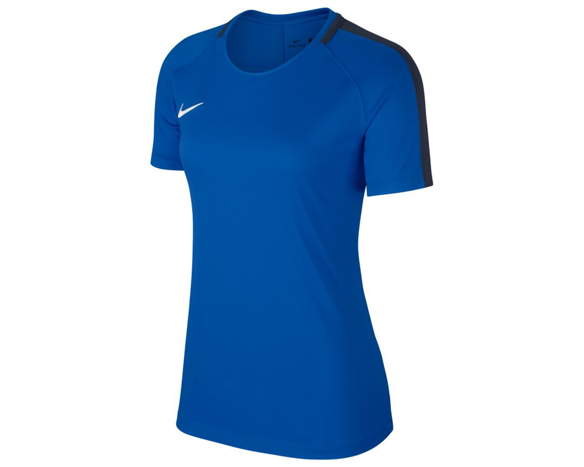 Nike W Nk Dry Acdmy18 Top Ss Kadın Futbol Tişörtü 893741-463 Mavi