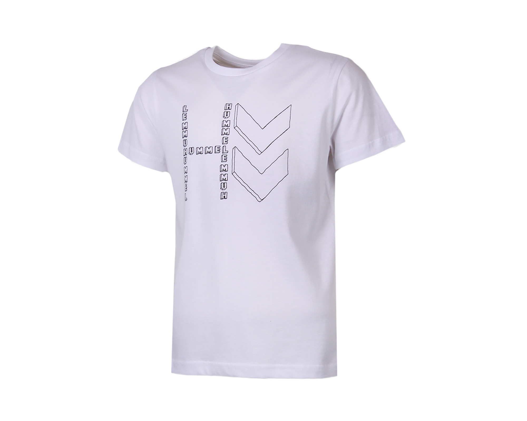 Hummel Hmljem T-Shirt S S Çocuk Günlük Tişört 910458-9001 Beyaz