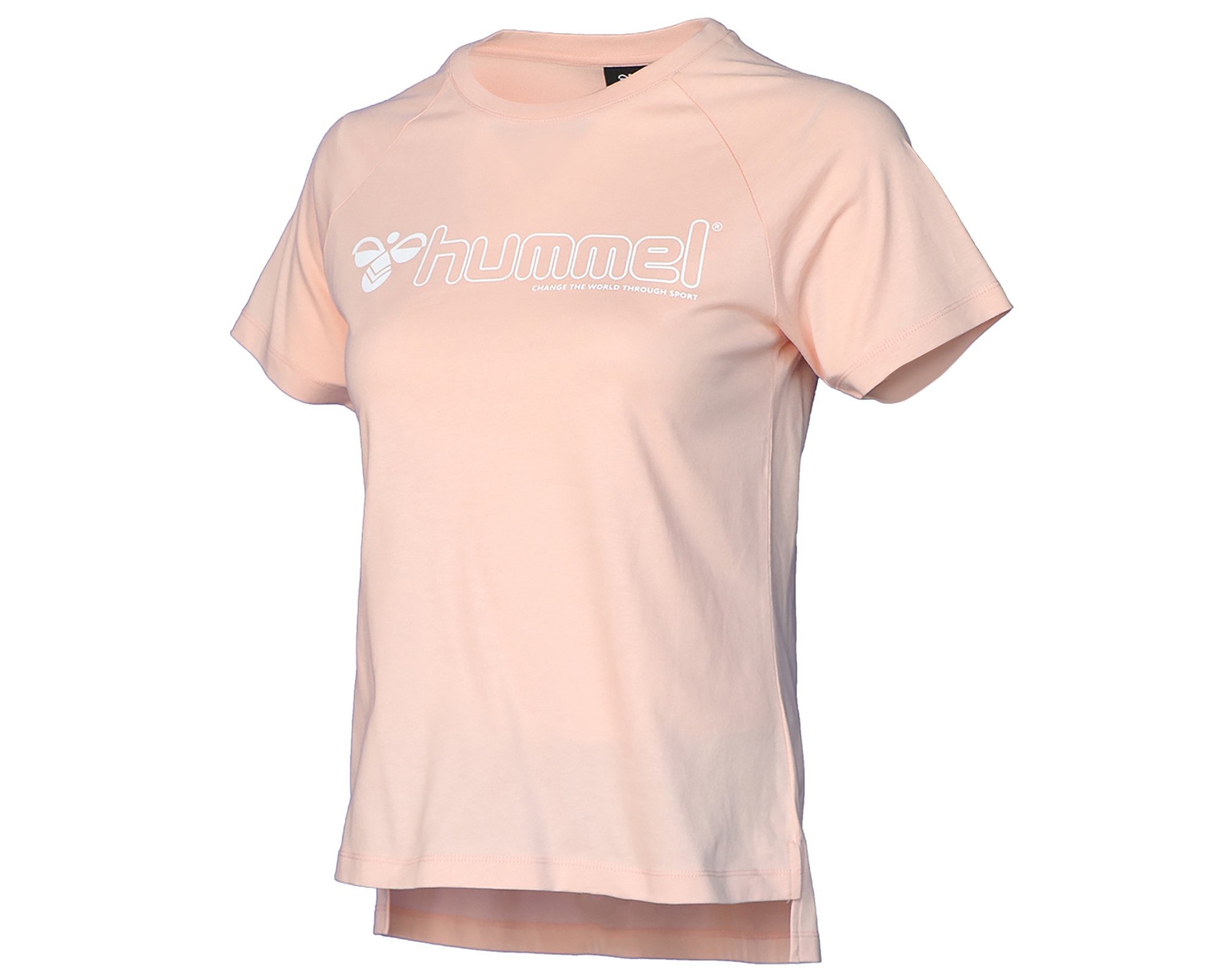 Hummel T Noni 2.0 T Shirt Kadın Günlük Tişört 911559-3601 Pembe