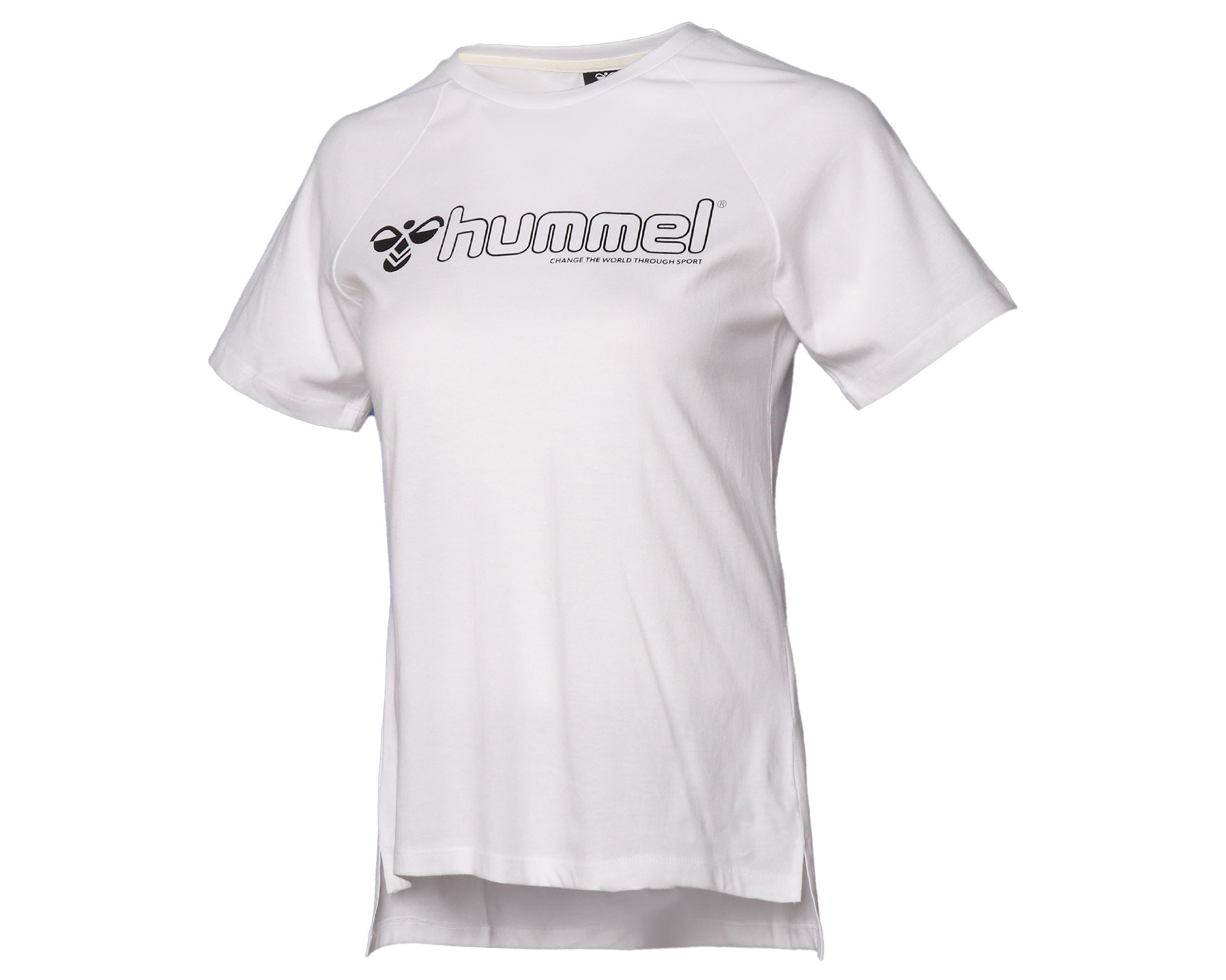 Hummel T Noni 2.0 T Shirt Kadın Günlük Tişört 911559-9001 Beyaz