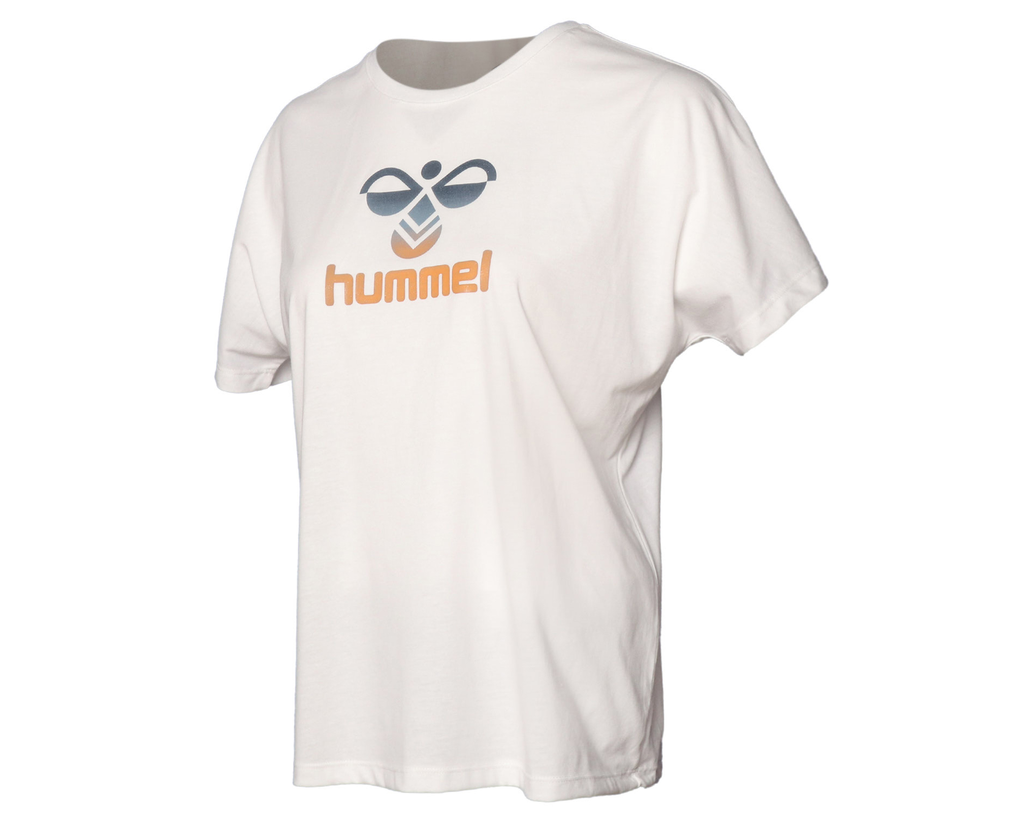 Hummel Surf T Shirt Kadın Günlük Tişört 911601-9003 Beyaz