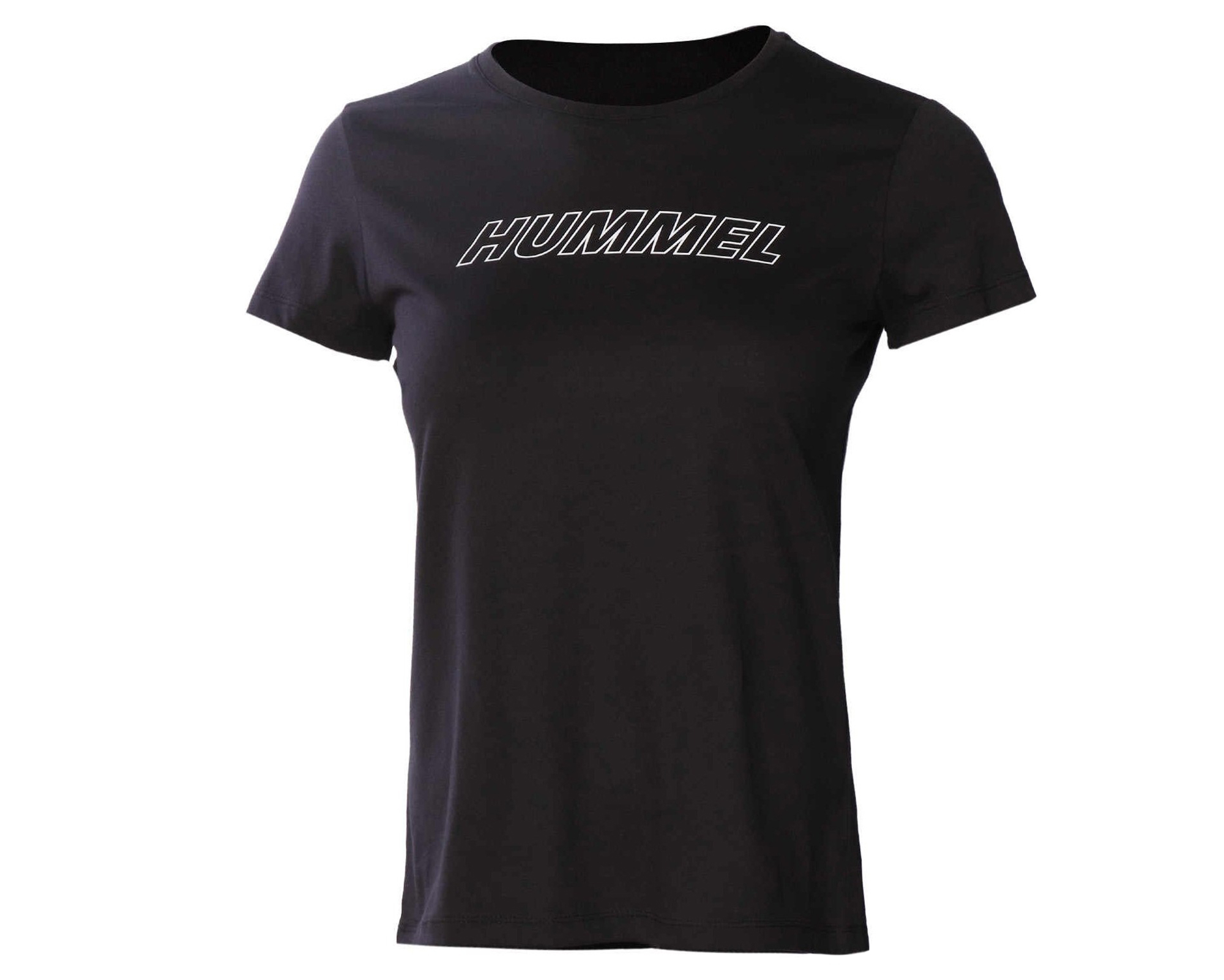 Hummel Hmlt Te Cali Cotton Tshirt Kadın Günlük Tişört 911613-2001 Siyah