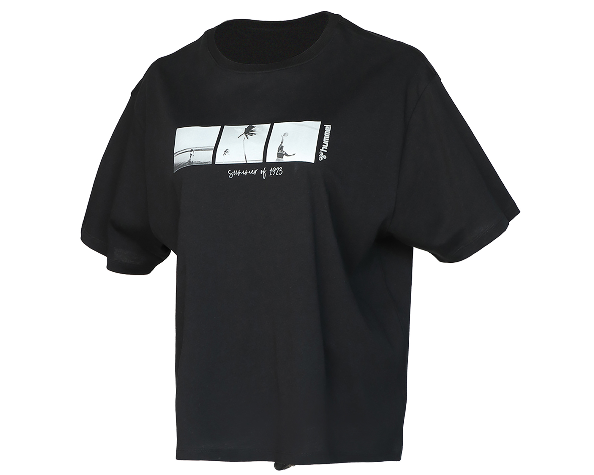 Hummel Aphelios T Shirt Kadın Günlük Tişört 911635-2001 Siyah