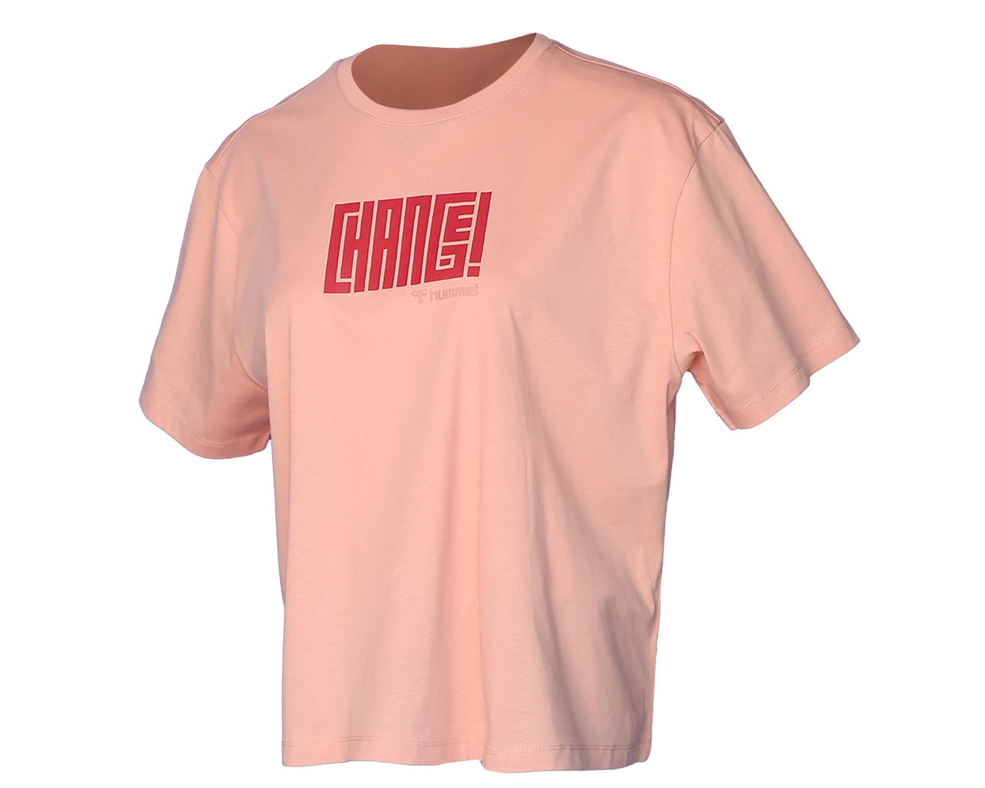 Hummel Fizz T Shirt Kadın Günlük Tişört 911654-2222 Pembe