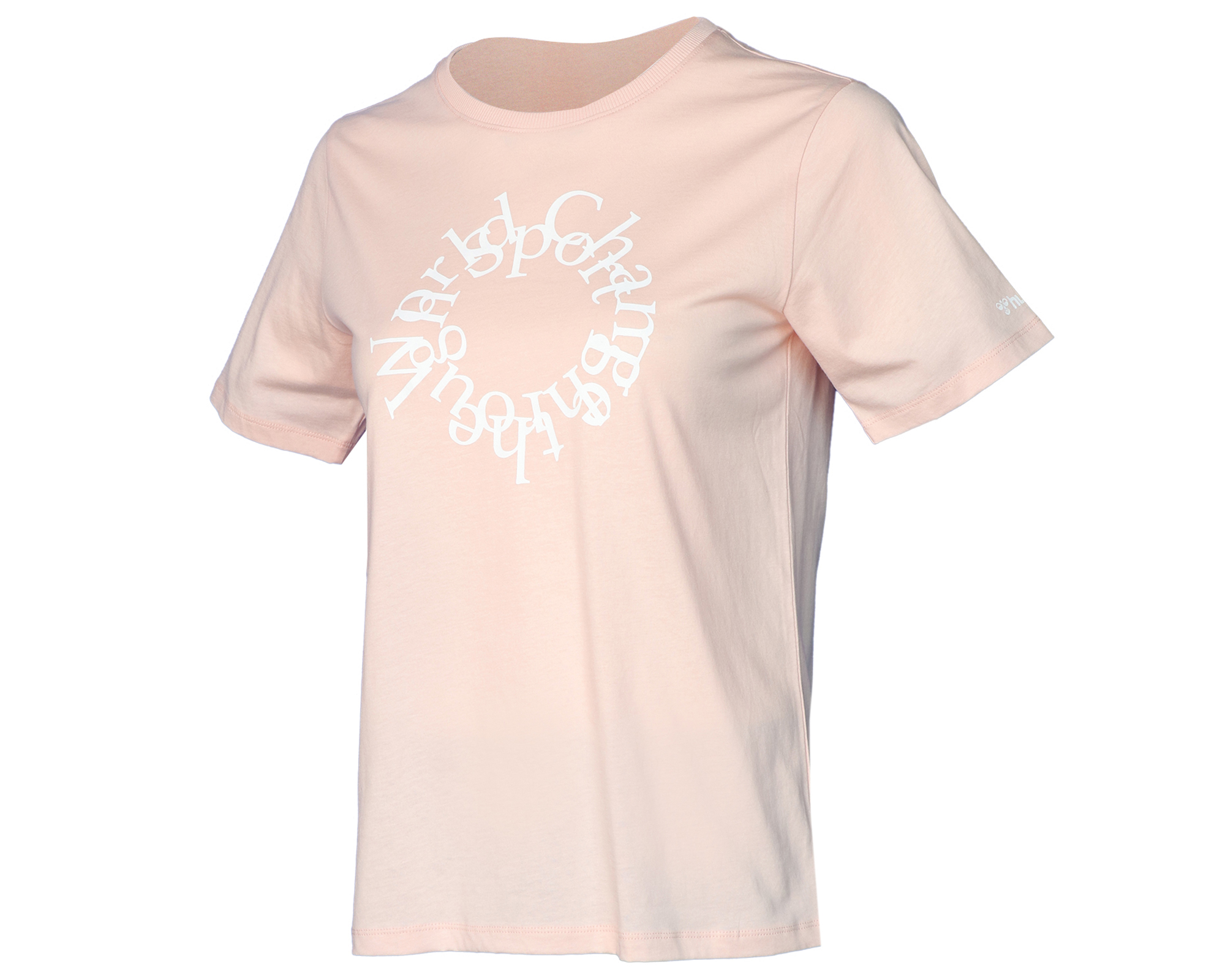 Hummel Sofia T Shirt Kadın Günlük Tişört 911675-3601 Pembe