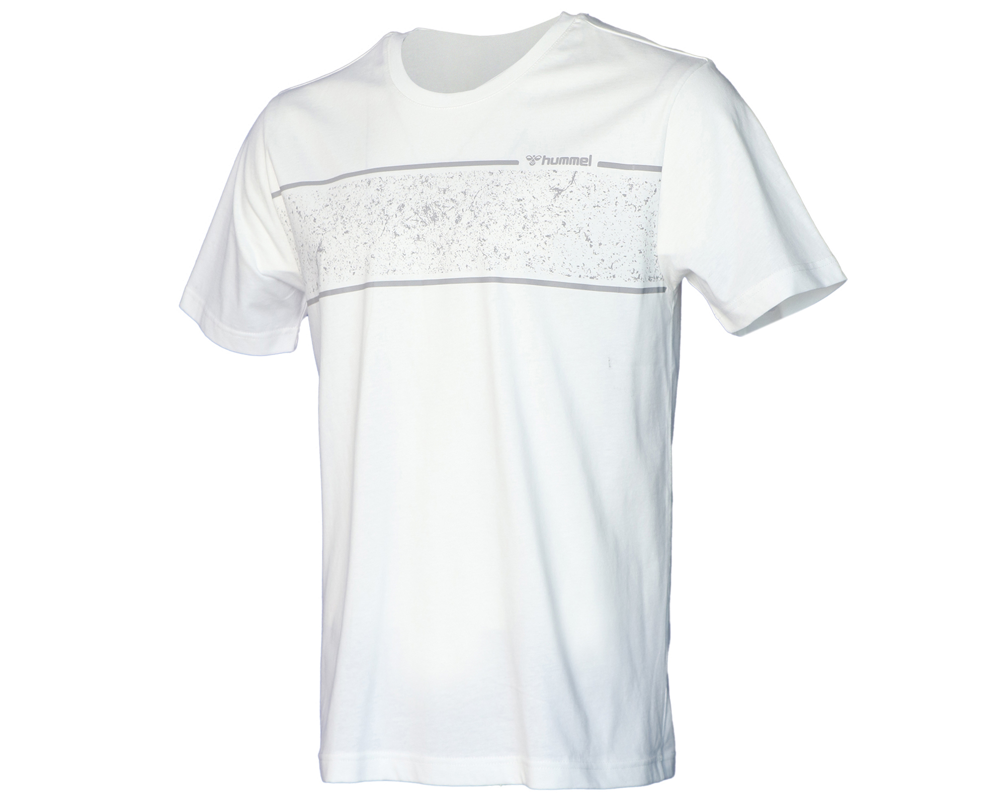 Hummel Wagner T Shirt Erkek Günlük Tişört 911695-9003 Beyaz