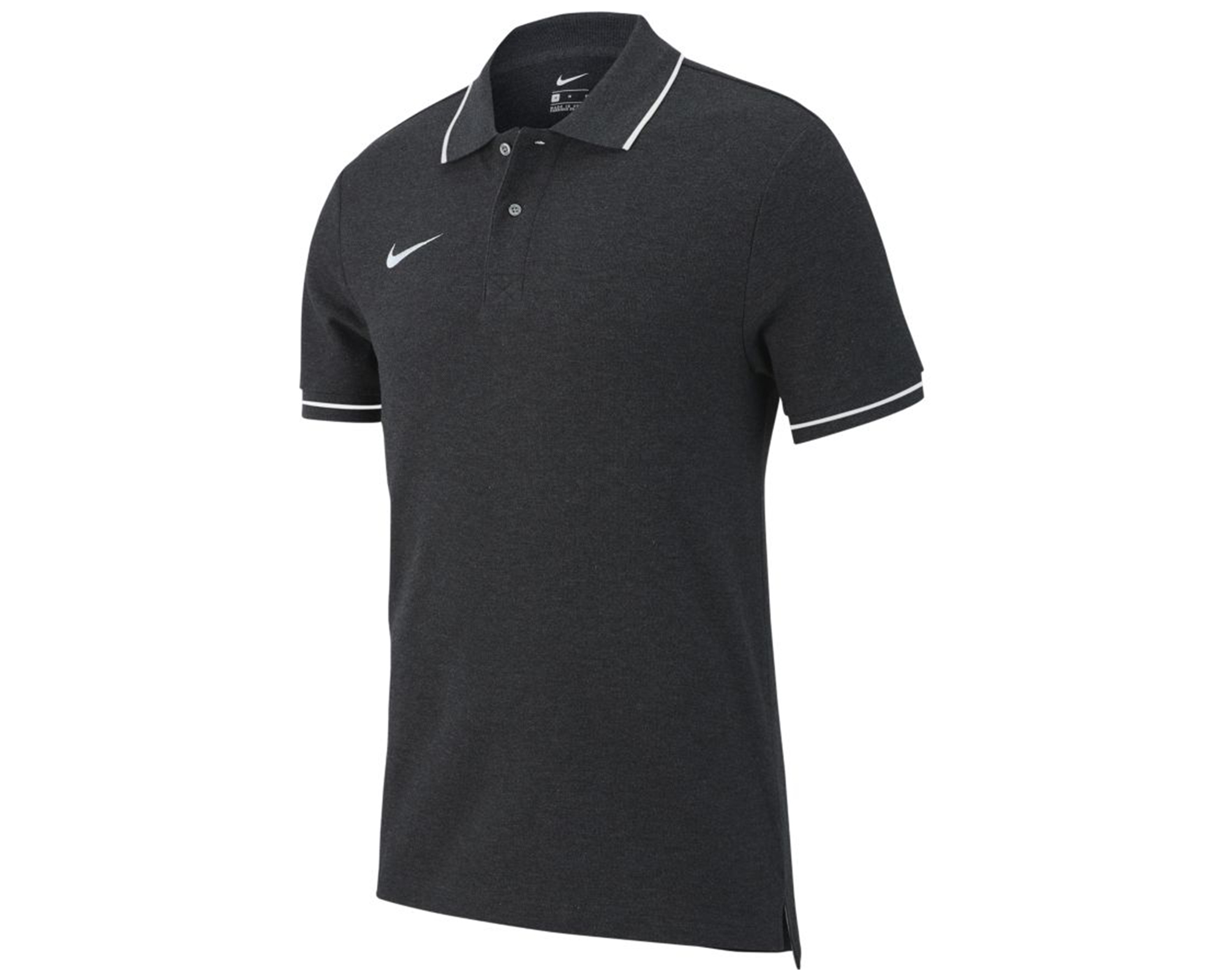 Nike M Polo Tm Club19 Ss Erkek Futbol Polo Tişörtü AJ1502-071 Gri