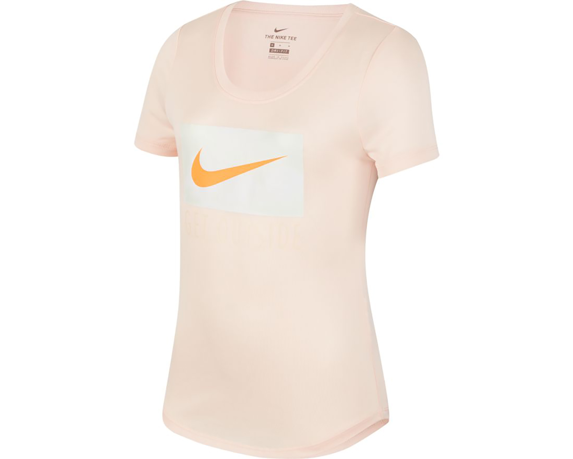 Nike G Nsw Dry Leg Go Scoop Uv Çocuk Günlük Tişört CV2181-664 Pembe