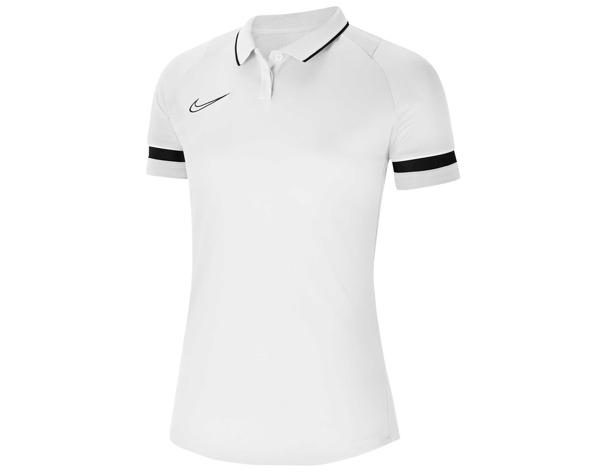 Nike Academy 21 Kadın Polo Üst Kadın Futbol Kamp Polo Tişörtü CV2673-100 Beyaz