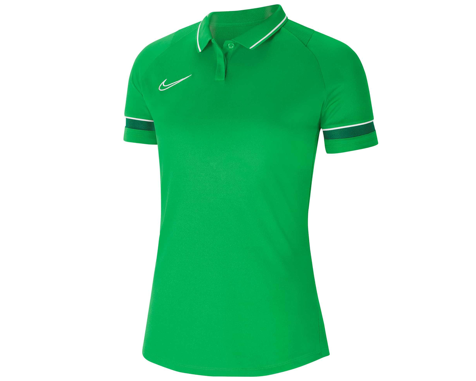 Nike Academy 21 Kadın Polo Üst Kadın Futbol Kamp Polo Tişörtü CV2673-362 Yeşil