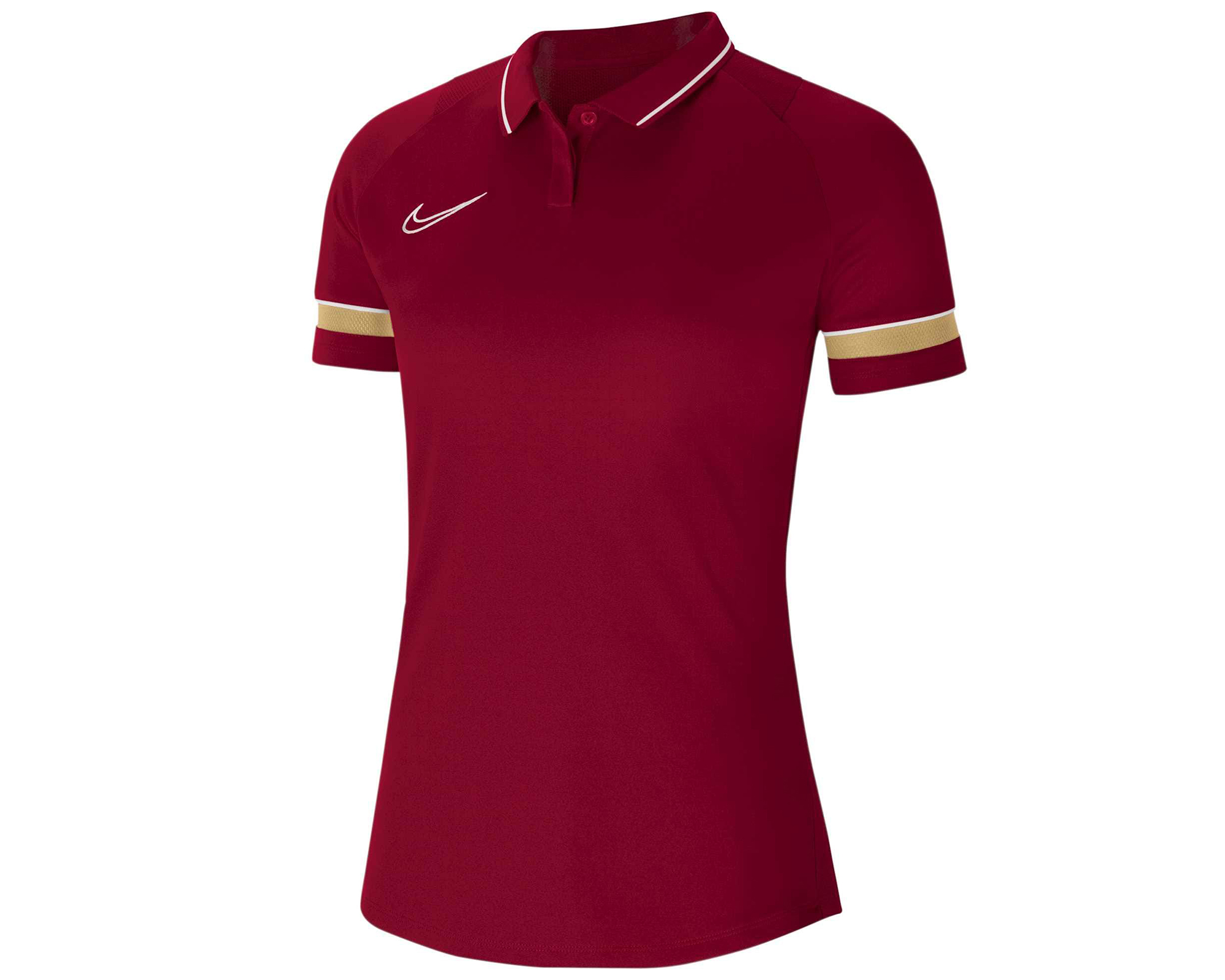 Nike Academy 21 Kadın Polo Üst Kadın Futbol Kamp Polo Tişörtü CV2673-677 Kırmızı