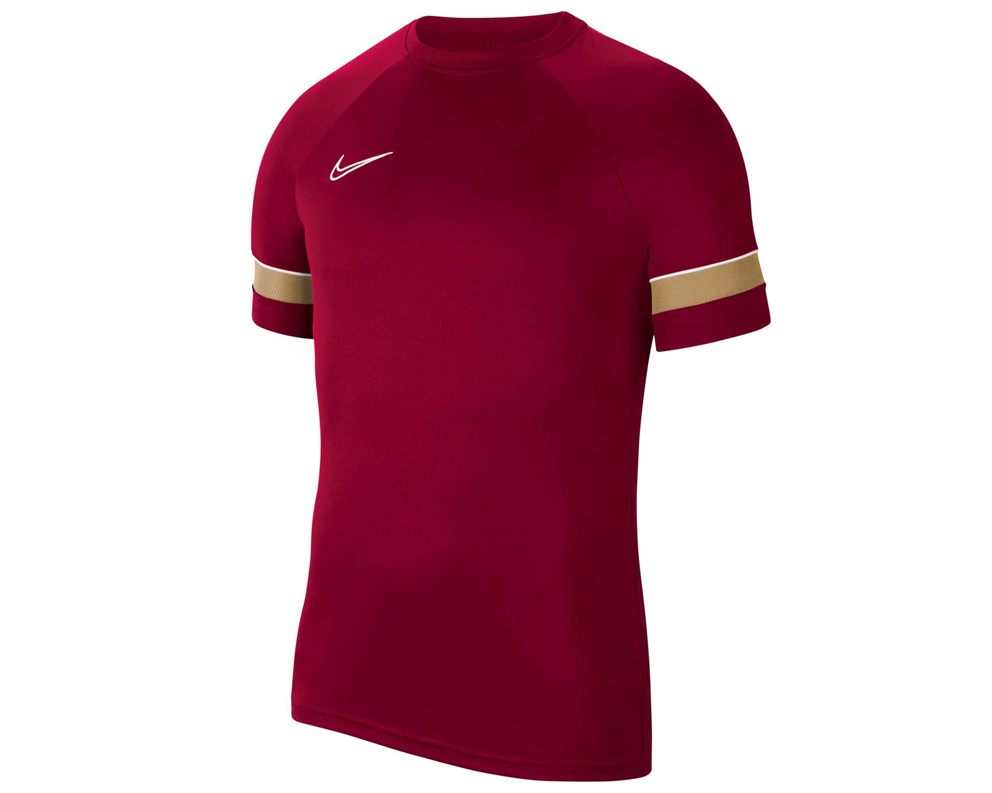 Nike M Nk Df Acd21 Top Ss Erkek Futbol Antrenman Tişörtü CW6101-677 Kırmızı