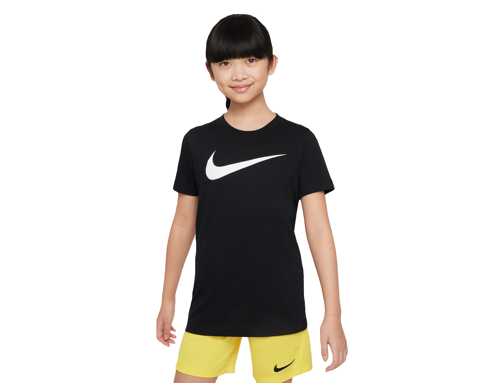 Nike Y Nk Df Park20 Ss Tee Hbr Çocuk Futbol Antrenman Tişörtü CW6941-010 Siyah