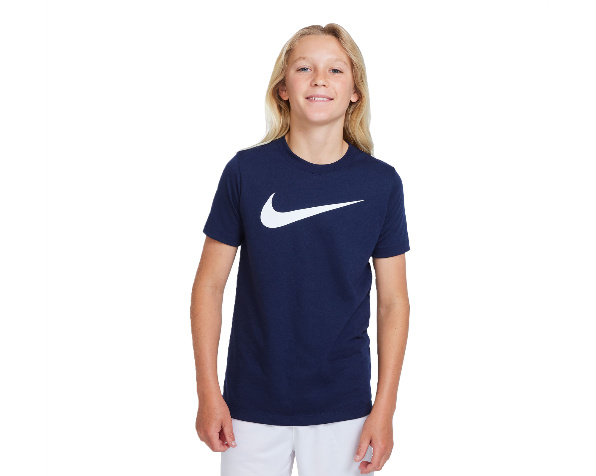 Nike Y Nk Df Park20 Ss Tee Hbr Çocuk Futbol Antrenman Tişörtü CW6941-451 Lacivert