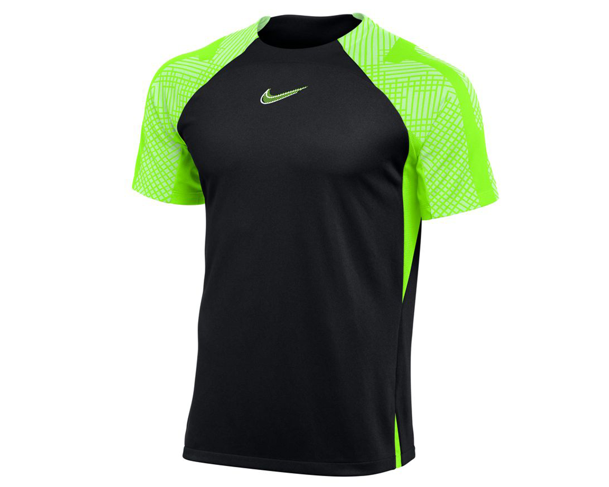 Nike Strike 22 Üst S/S Erkek Futbol Antrenman Tişörtü DH8698-010 Siyah