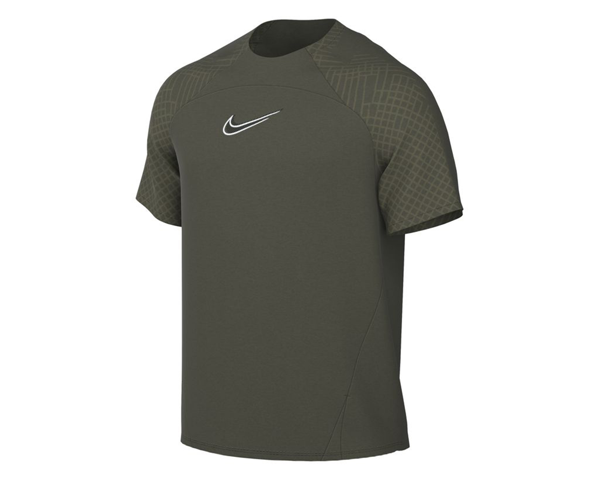 Nike Strike 22 Üst S/S Erkek Futbol Antrenman Tişörtü DH8698-325 Haki