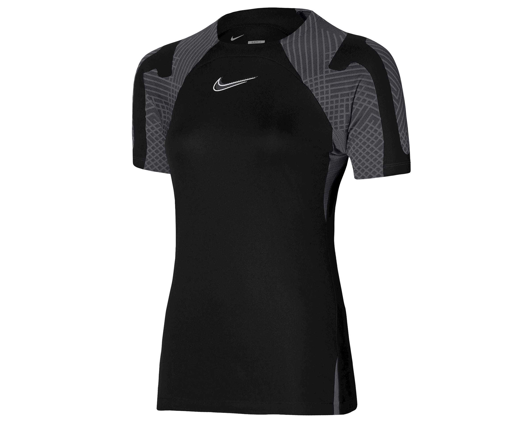 Nike Strike 22 Kadın Üstü S/S Kadın Futbol Antrenman Tişörtü DH8840-011 Siyah