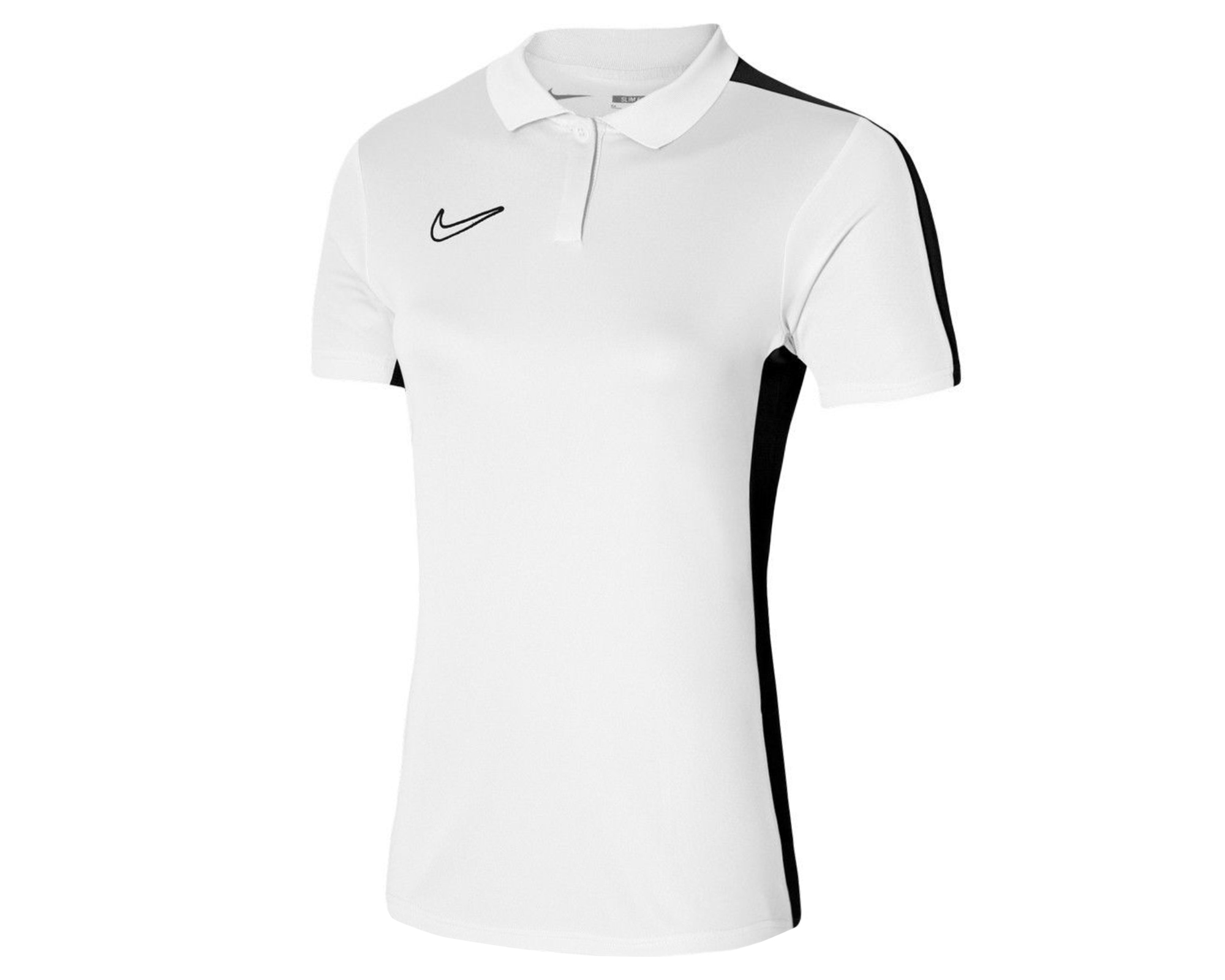 Nike W Nk Df Academy 23 Polo Ss Kadın Futbol Antrenman Polo Tişört DR1348-100 Beyaz
