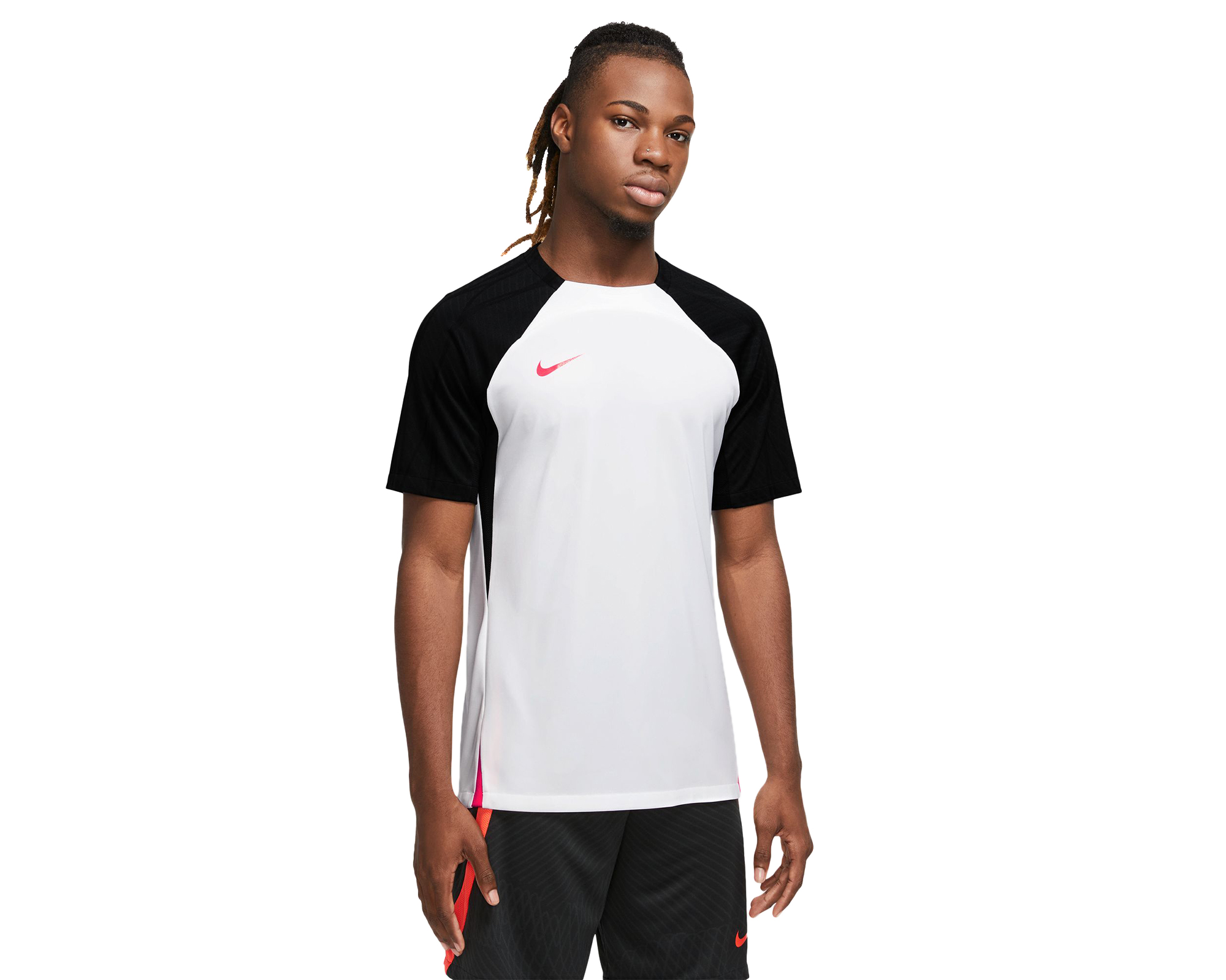 Nike M Nk Df Strk Ss Erkek Futbol Antrenman Tişörtü DV9237-101 Renkli