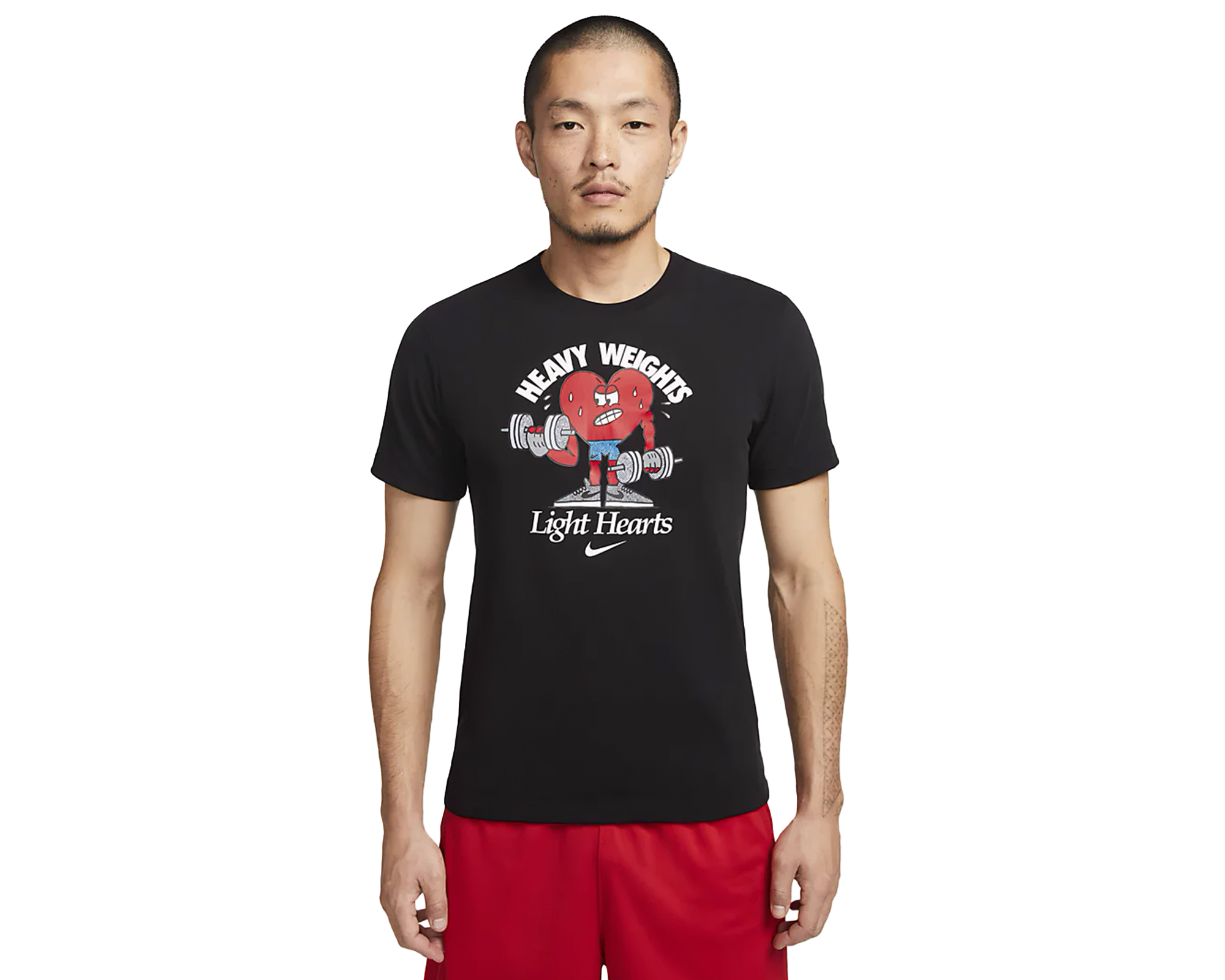 Nike M Nk Df Tee Humor 1 Erkek Fitness Tişörtü DZ2743-010 Siyah