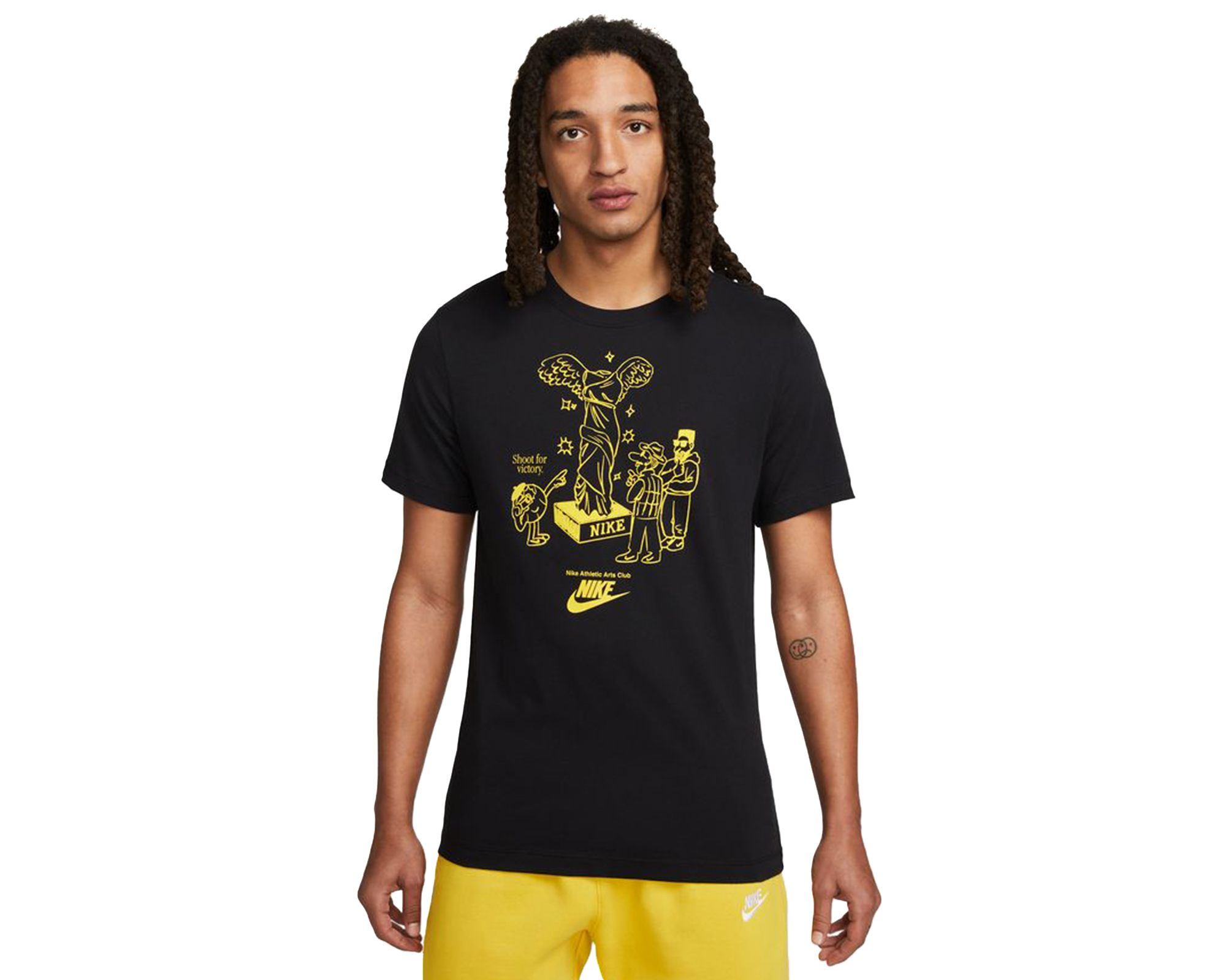 Nike Sportswear Erkek Günlük Tişört FB9801-010 Siyah