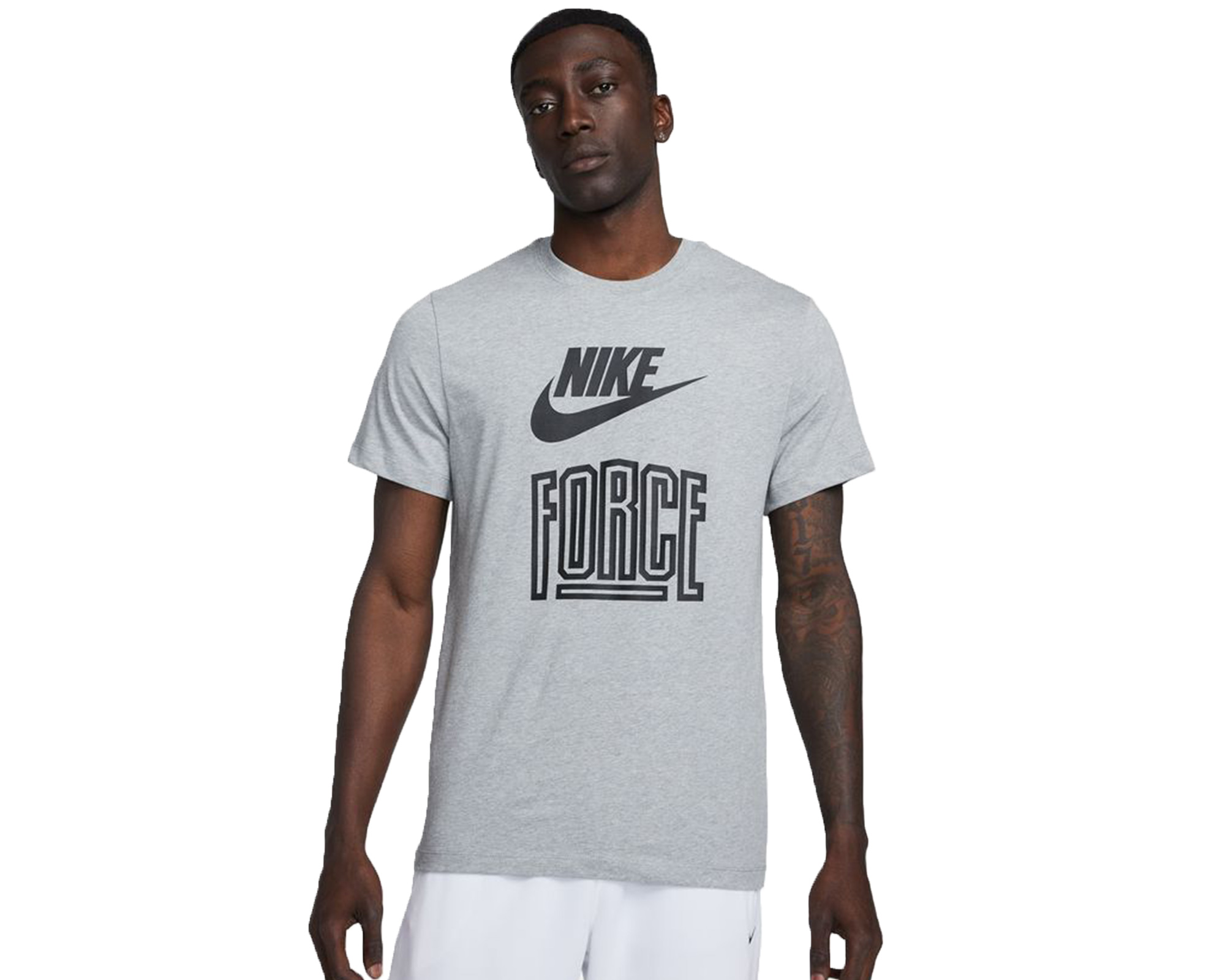 Nike Nike Erkek Günlük Tişört FD0058-063 Gri