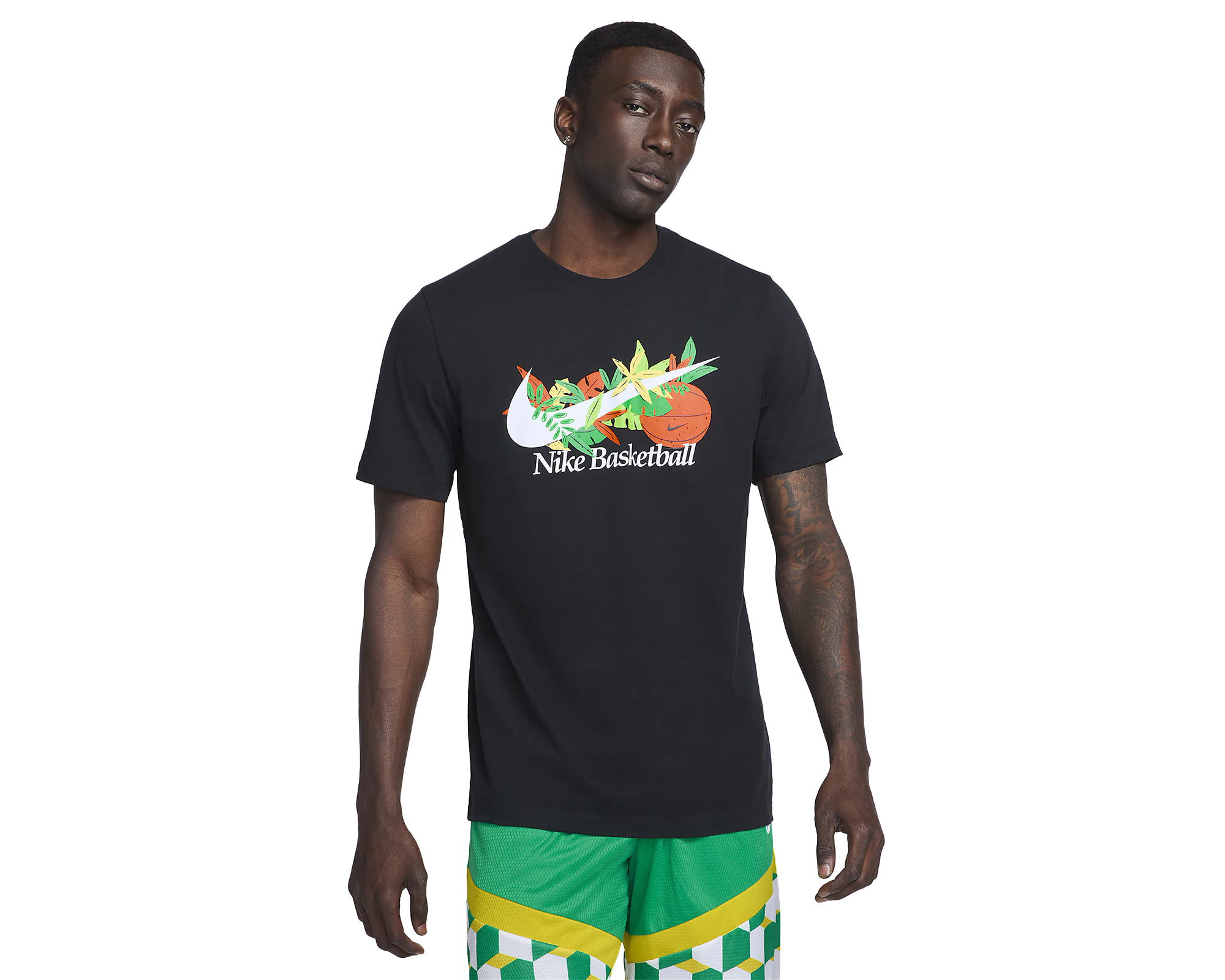 Nike Dri-Fit Erkek Günlük Tişört FD0069-010 Siyah