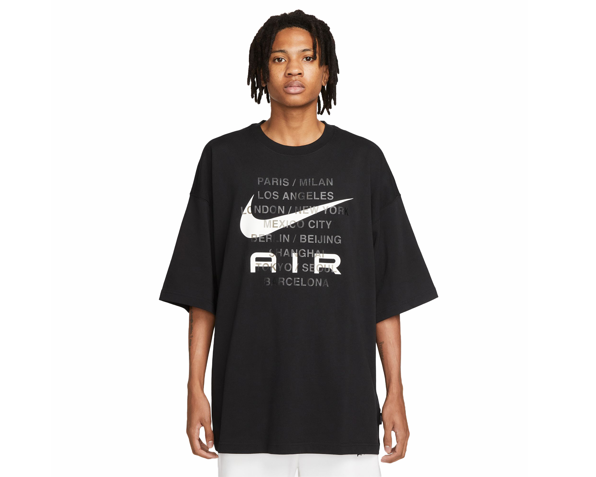 Nike Sportswear Erkek Günlük Tişört FD1249-010 Siyah
