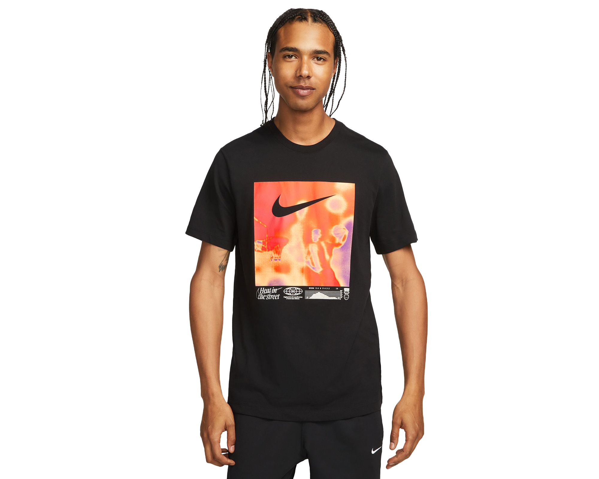 Nike Dri-Fit Erkek Basketbol Tişörtü FJ2334-010 Siyah