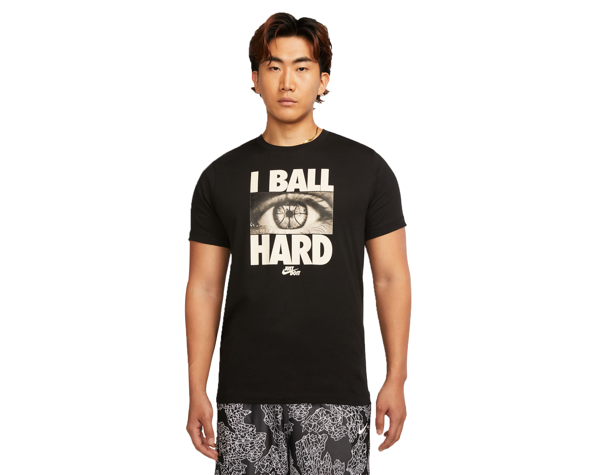 Nike Dri-Fit Erkek Basketbol Tişörtü FJ2348-010 Siyah