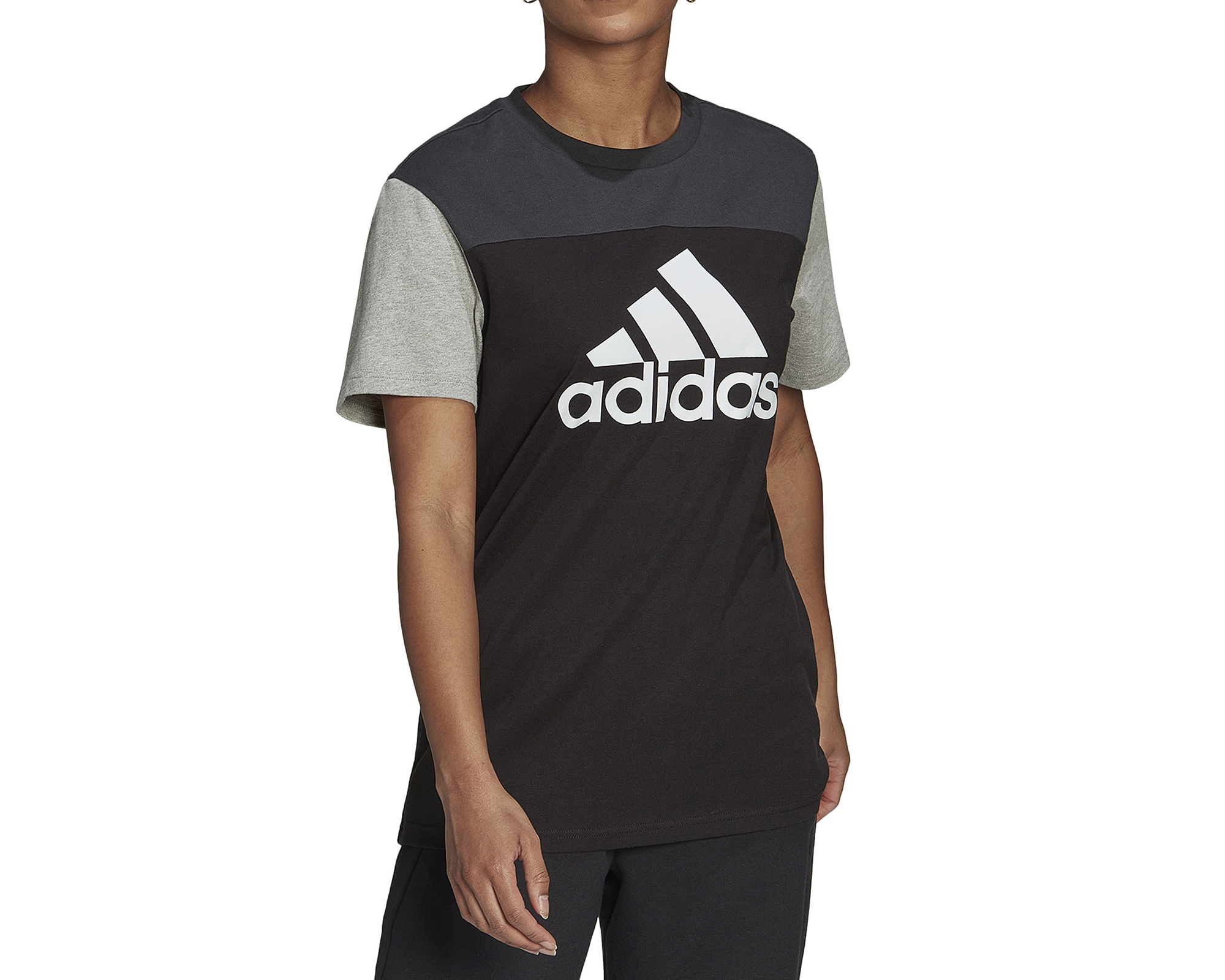 adidas W Cb Sj T Kadın Günlük Tişört HC8828 Siyah
