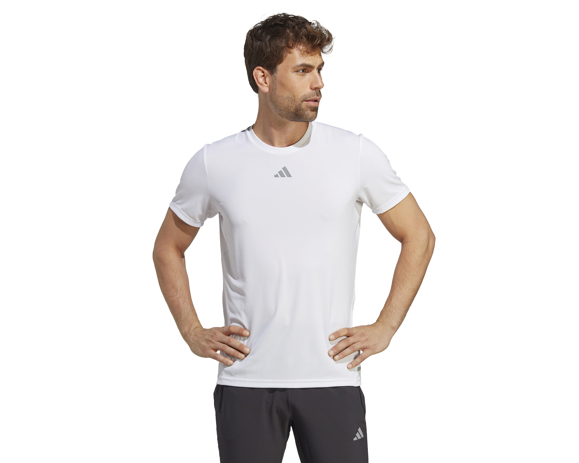adidas Otr Cooler Tee Erkek Koşu Tişörtü HR3270 Beyaz