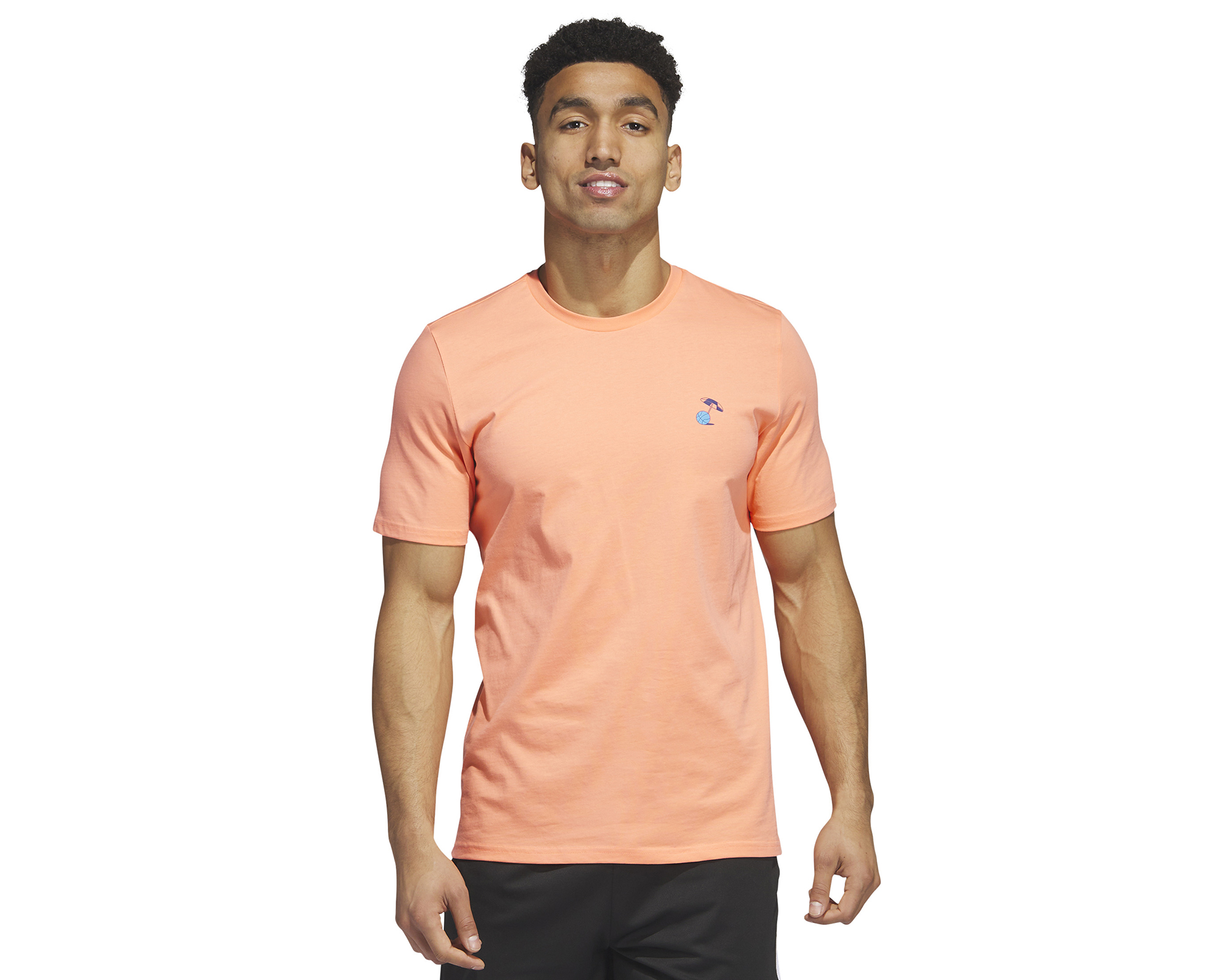 adidas Lil Stripe Sb Erkek Basketbol Tişörtü IC1869 Turuncu
