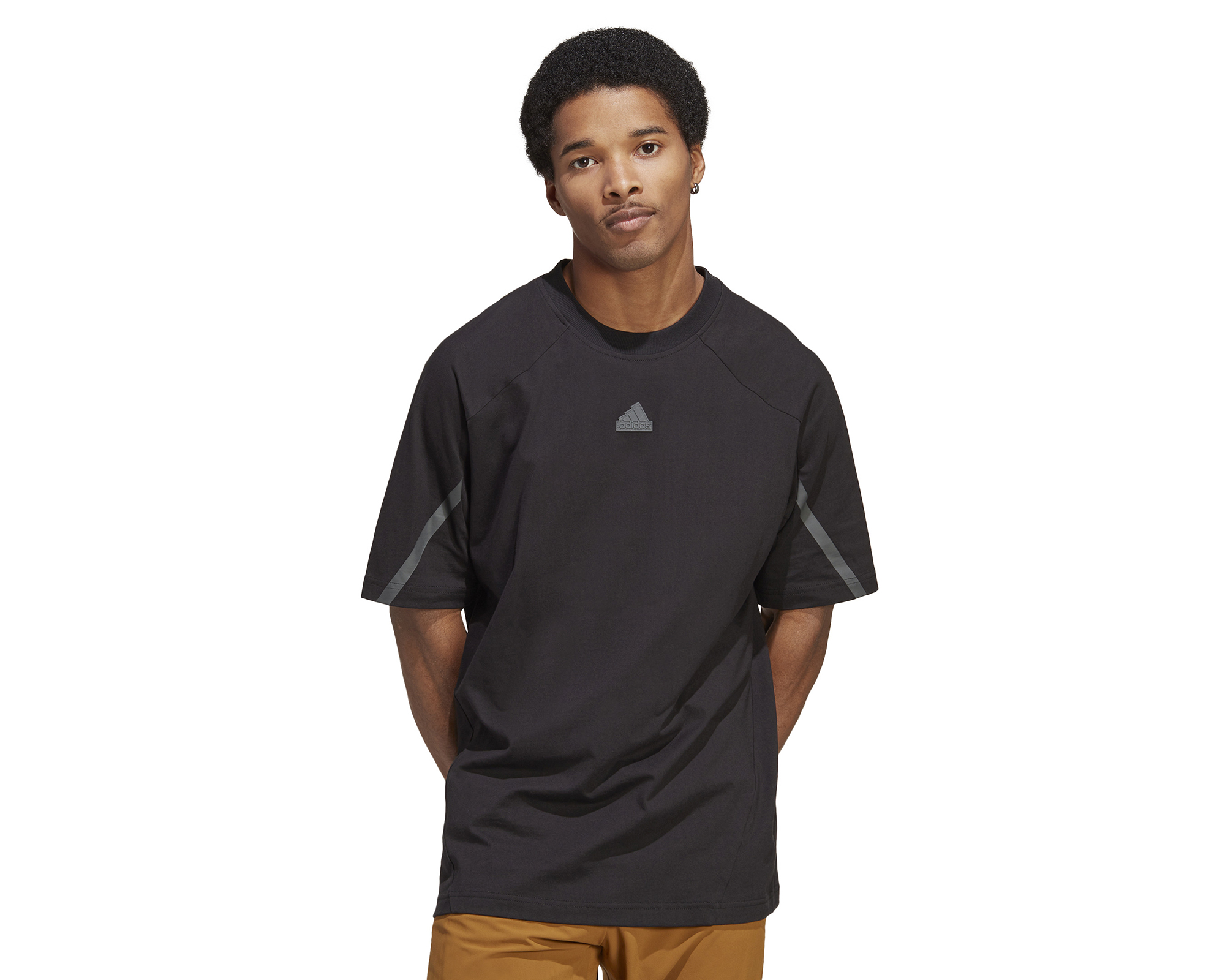 adidas M D4Gmdy T Erkek Günlük Tişört IC3720 Siyah