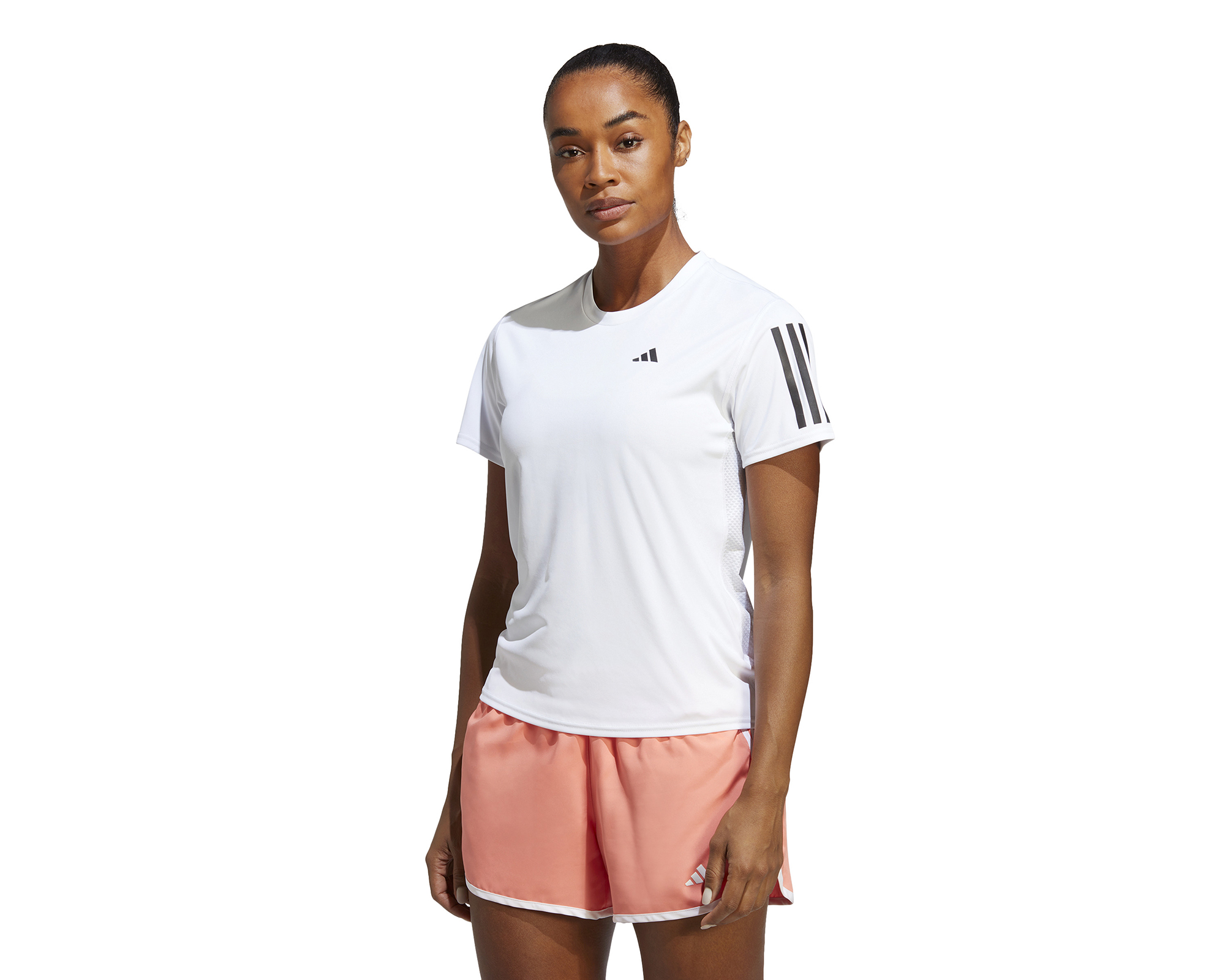 adidas Own The Run Tee Kadın Koşu Tişörtü IC5189 Beyaz