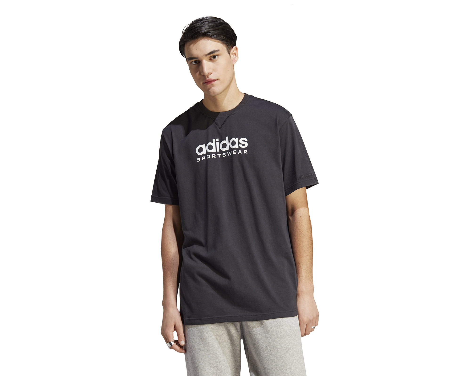 adidas M All Szn G T Erkek Günlük Tişört IC9815 Siyah