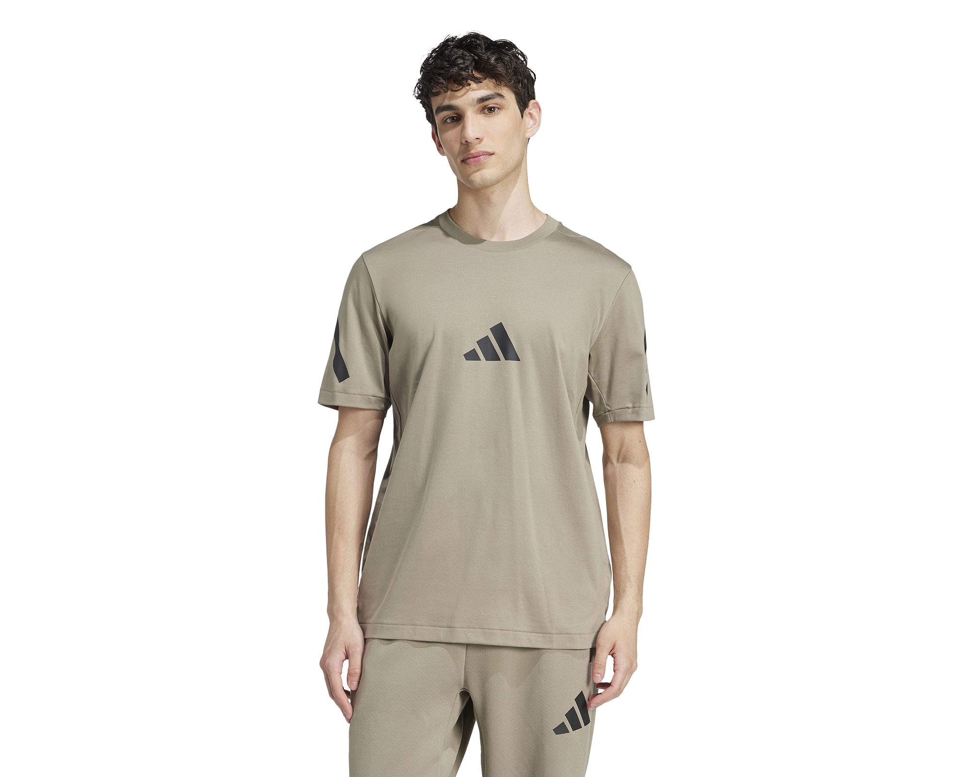 adidas M Z.N.E. Tee Erkek Günlük Tişört JE7541 Yeşil