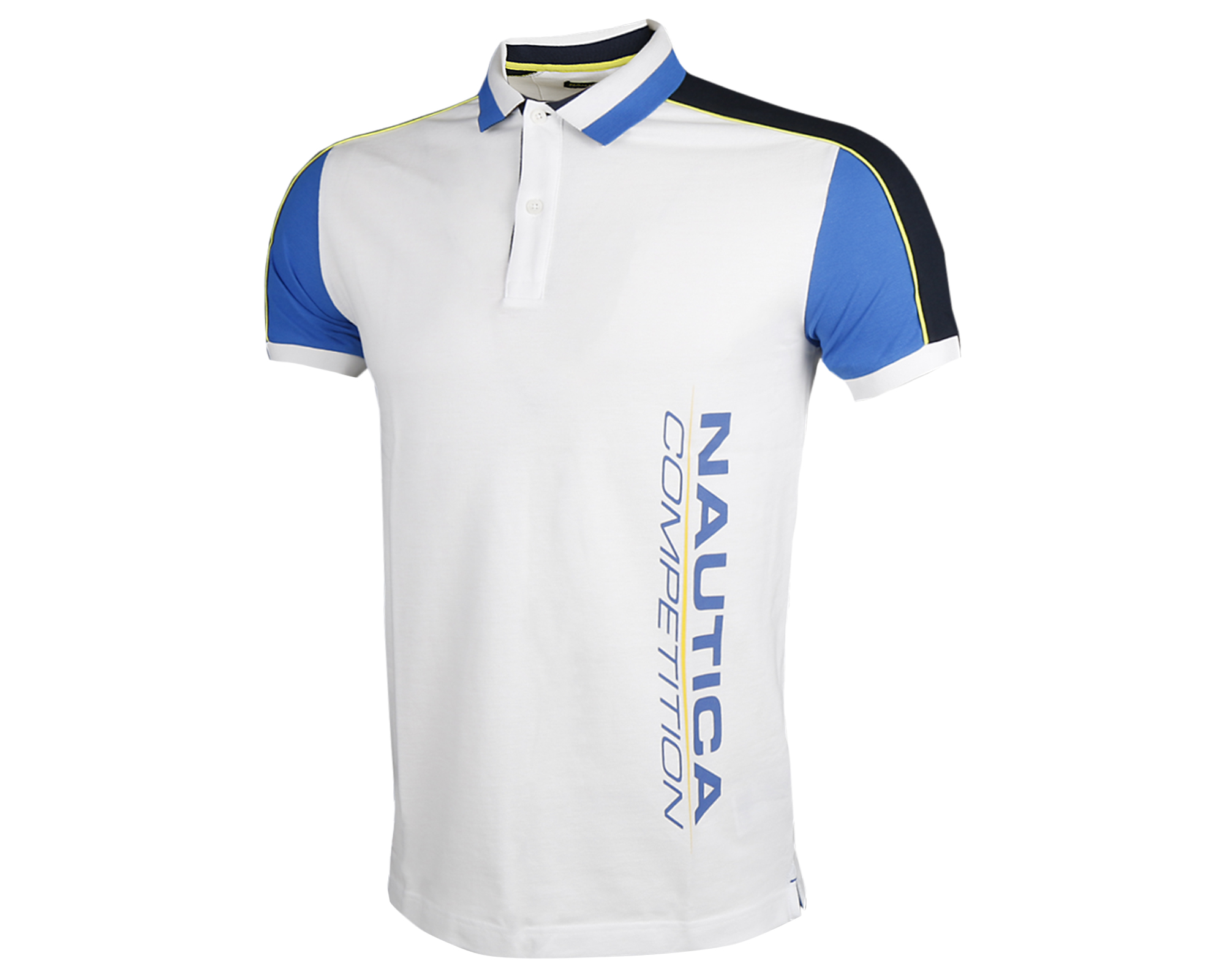 Nautica K25627T.1Bw Erkek Günlük Polo Tişört K25627T.1BW Beyaz