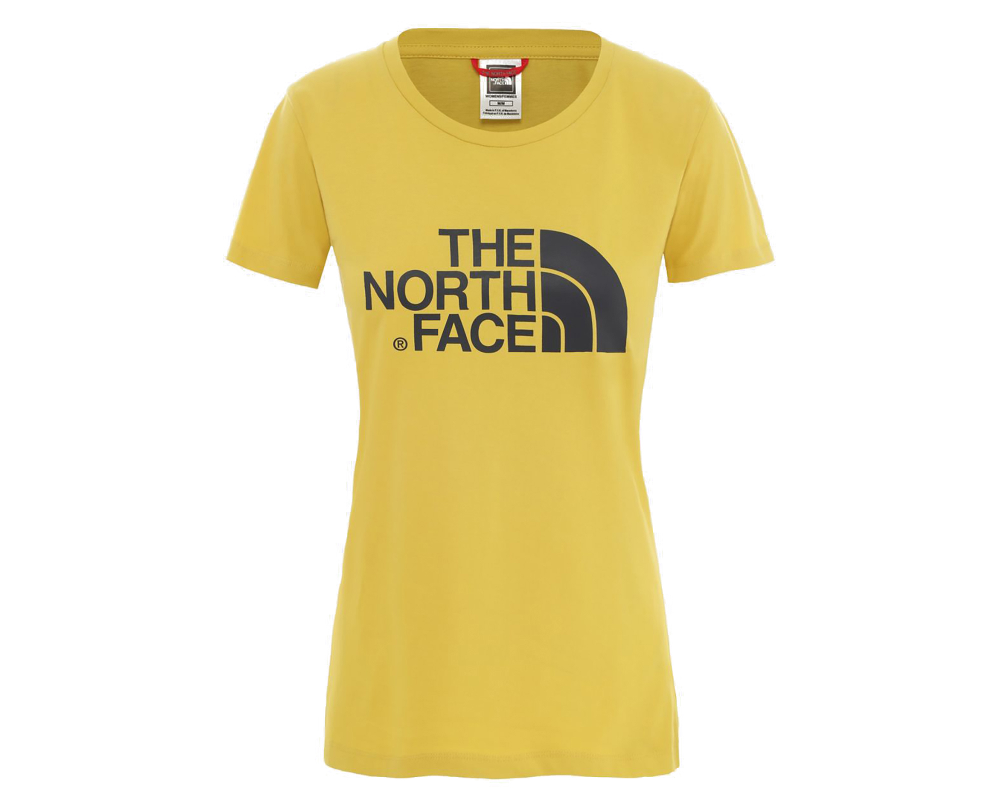 The North Face W Easy Tee Kadın Günlük Tişört NF00C256ZBJ1 Sarı